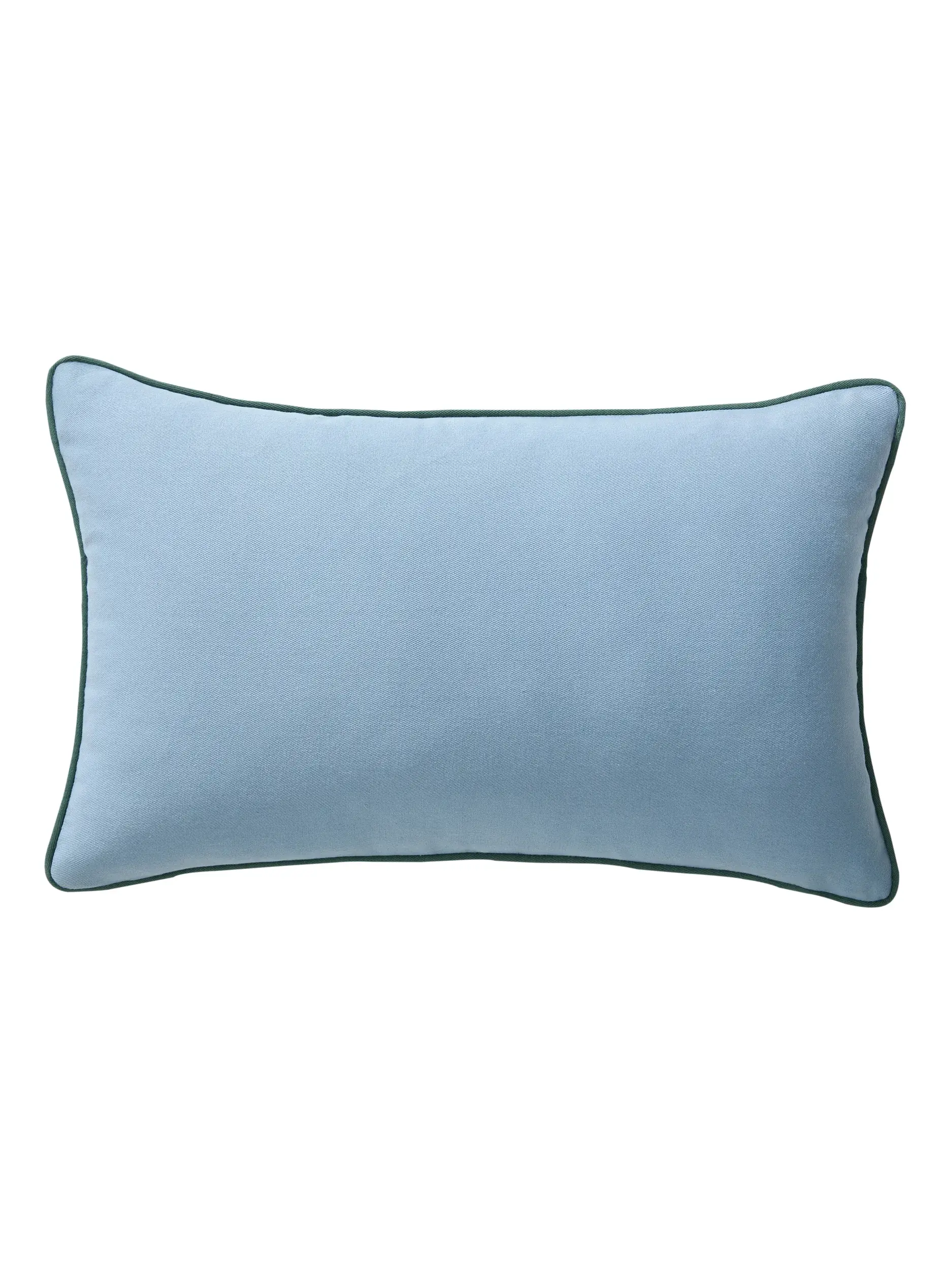 Coussin Ines Bleu/Vert de benuta pure