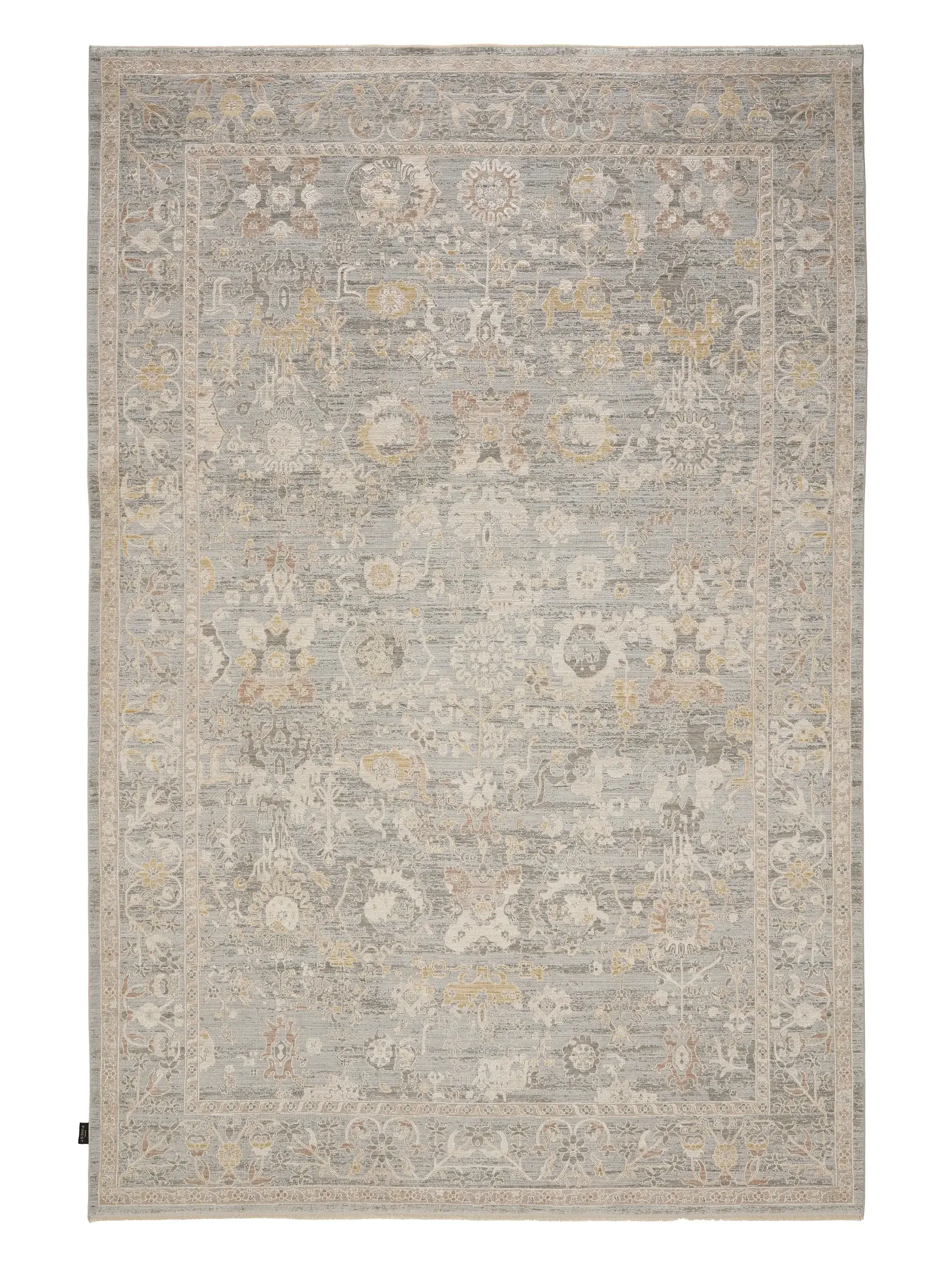 Tappeto Aria di 90% Poliacrilico, 10% Poliestere in Grigio di benuta Finest