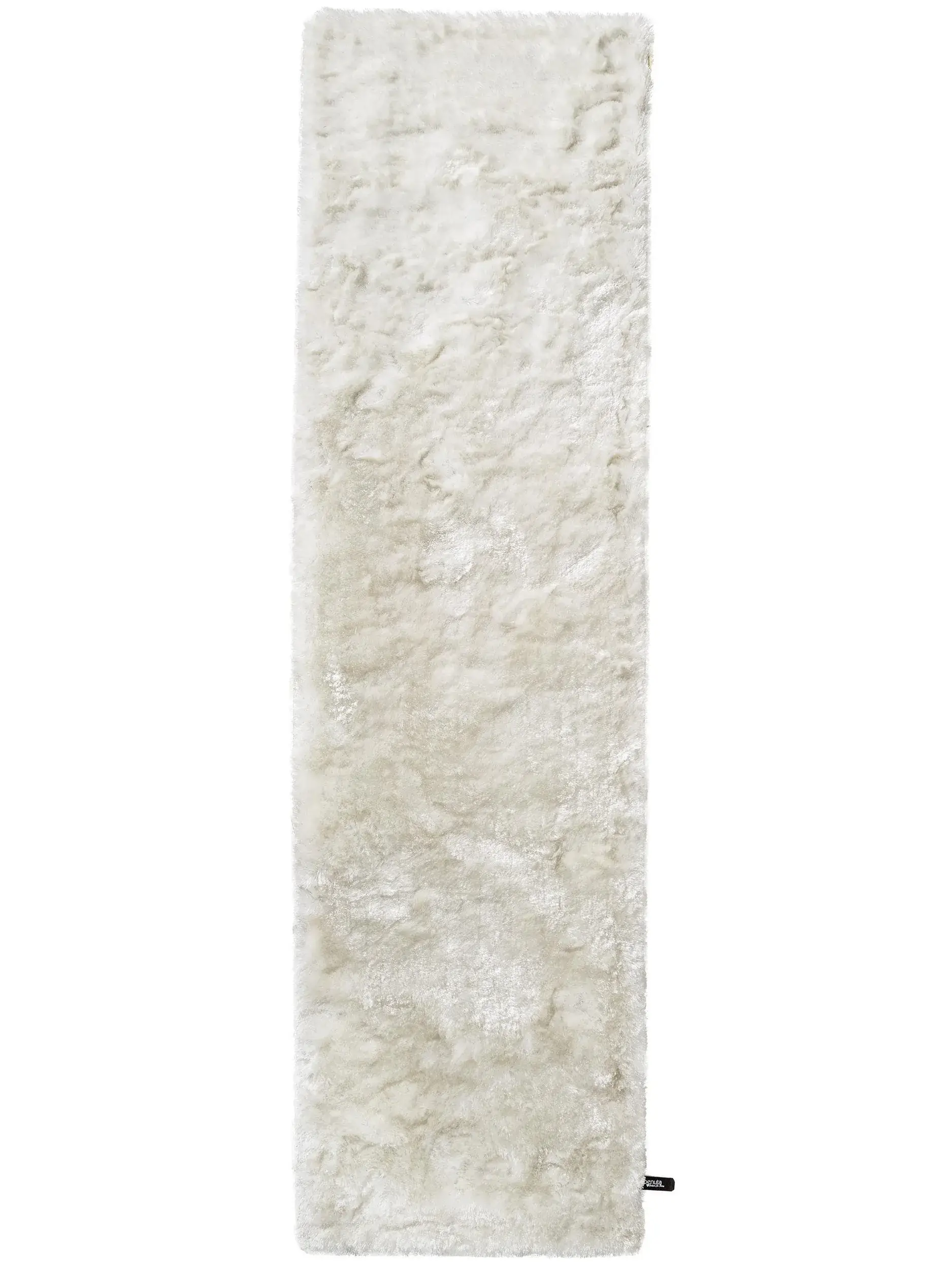 Tapijt van 100% Polyester in Wit met een 100% Polyester hoge pool van benuta nest
