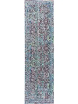 Läufer Visconti Blau