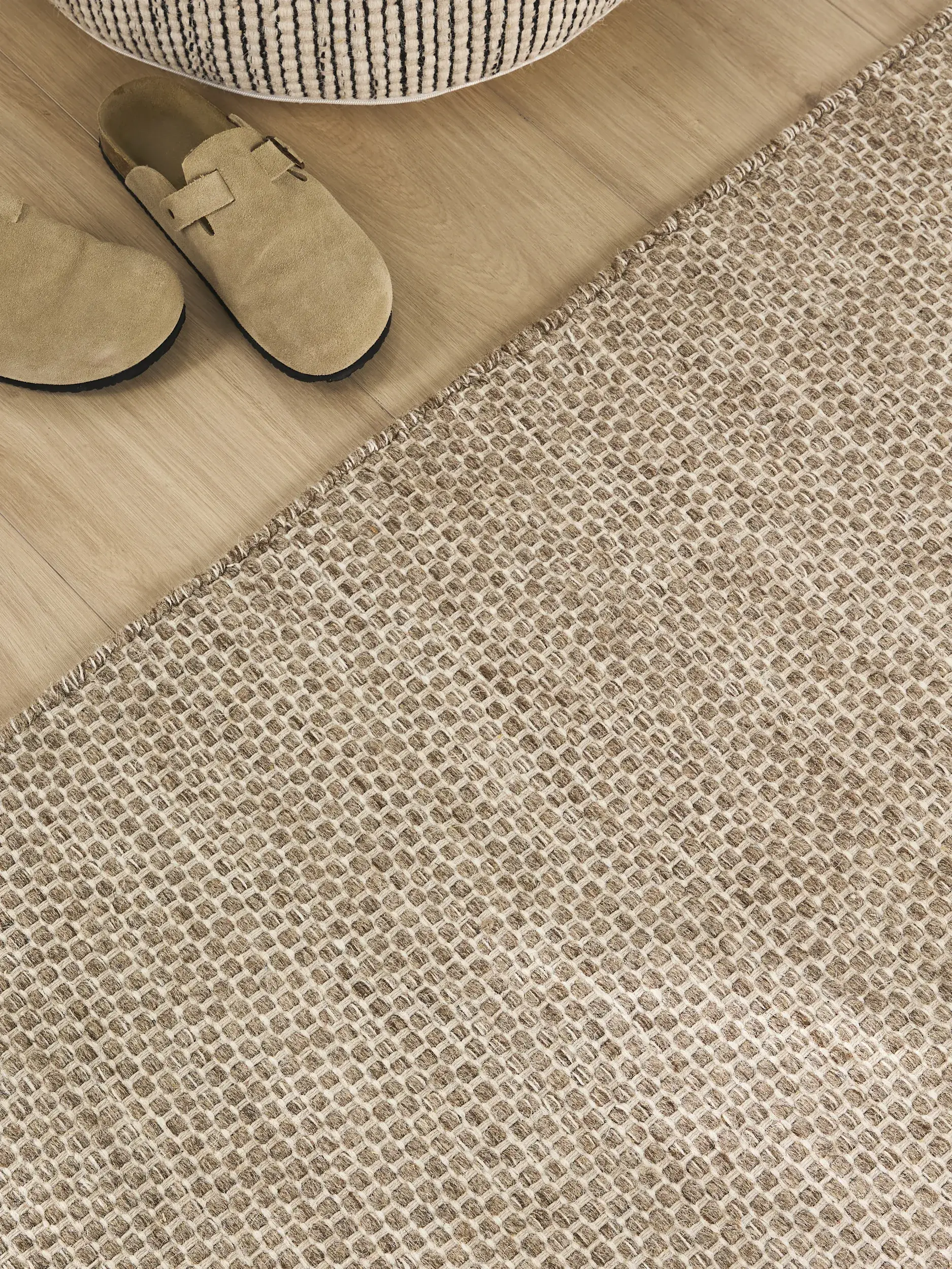 Teppich Rocco aus 80% Wolle, 20% Baumwolle in  von benuta Pure