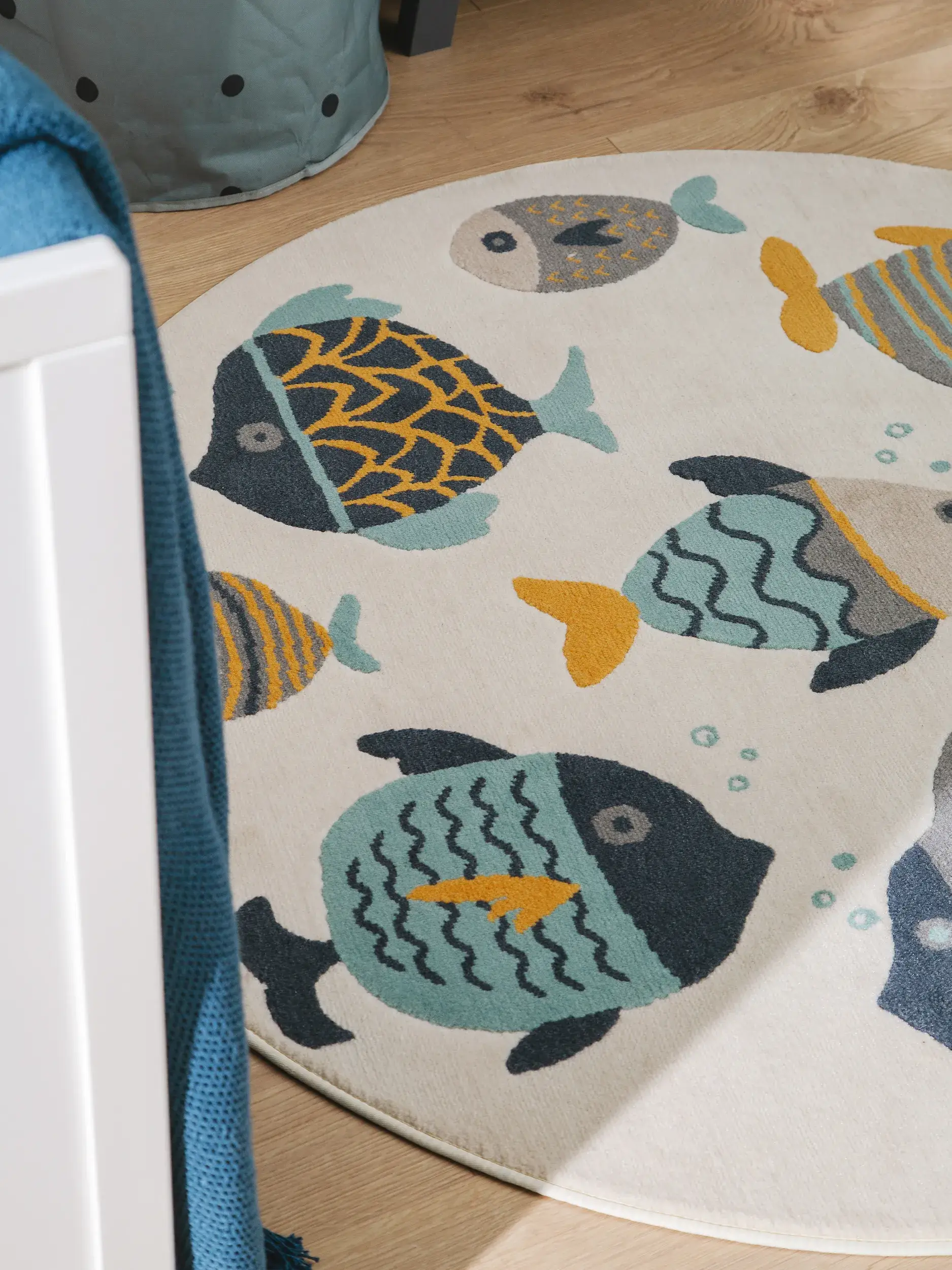 Rug made of 100% Polypropylen in Multicolour with a 100% Polypropylen high pile by Lytte