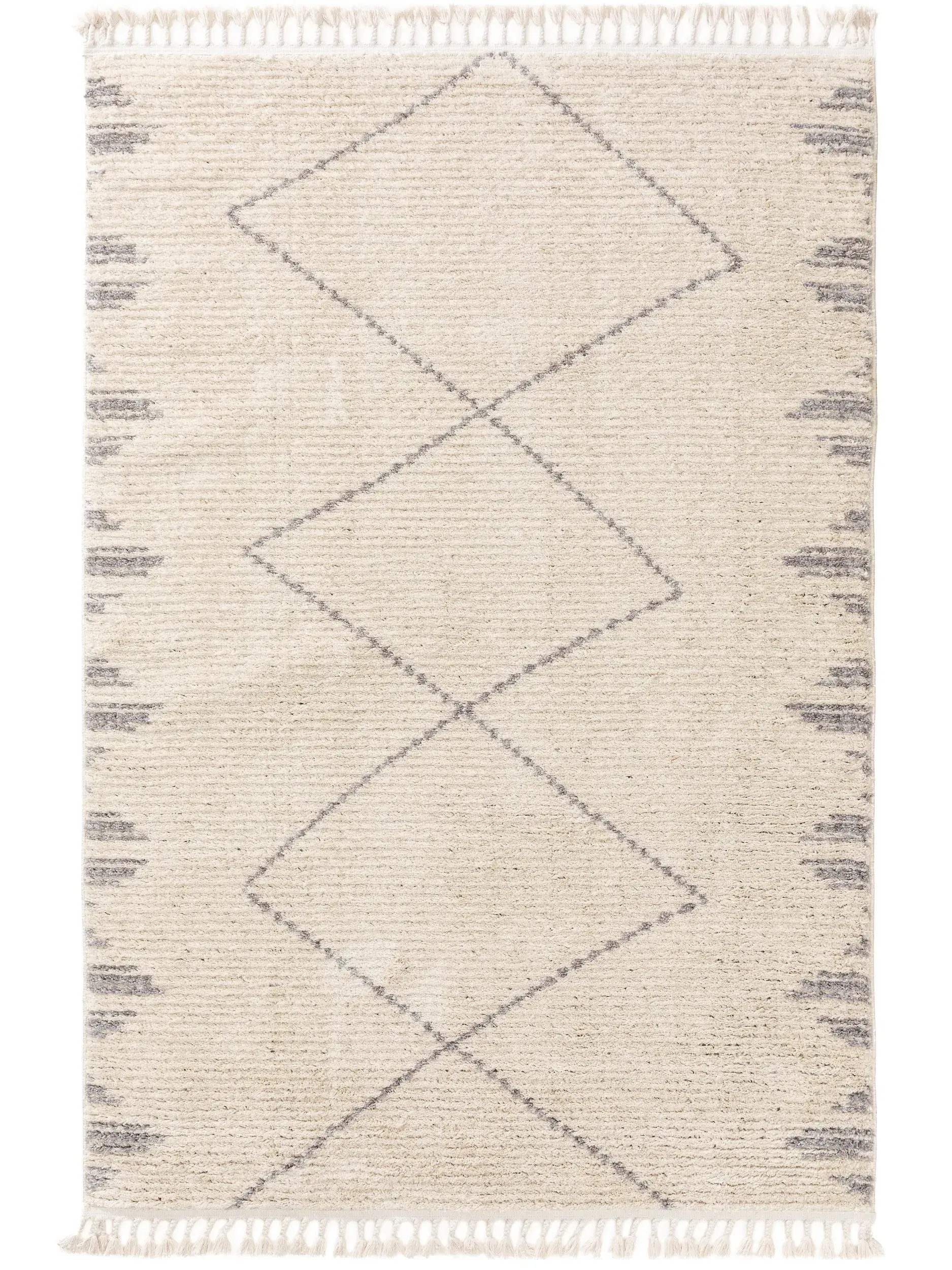 Teppich Bosse aus 100% Polyester in Beige von benuta Pop