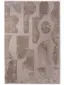 Wool Rug Twinset Mural Taupe