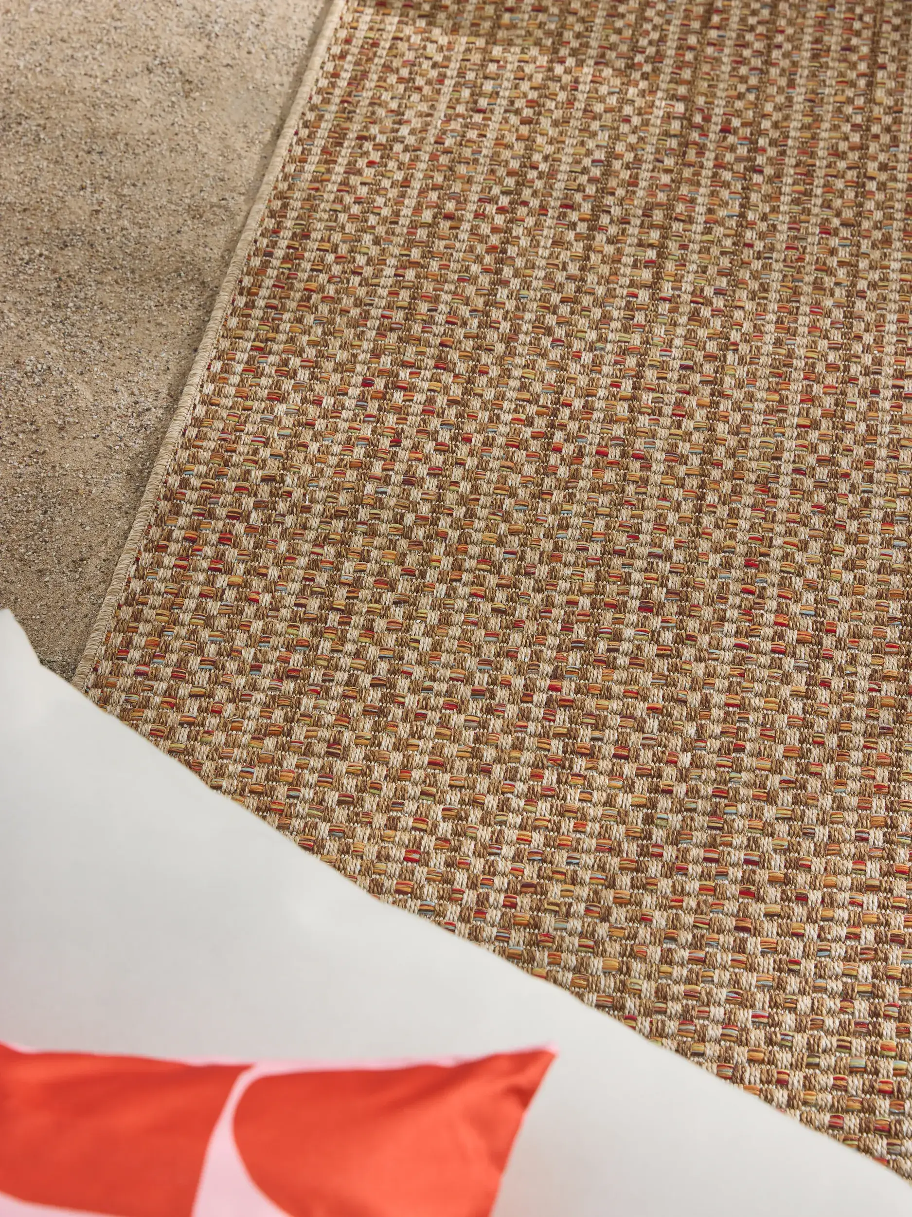 Teppich aus 100% Polypropylen in Multicolor mit 100% Polypropylen hohem Flor von benuta Nest