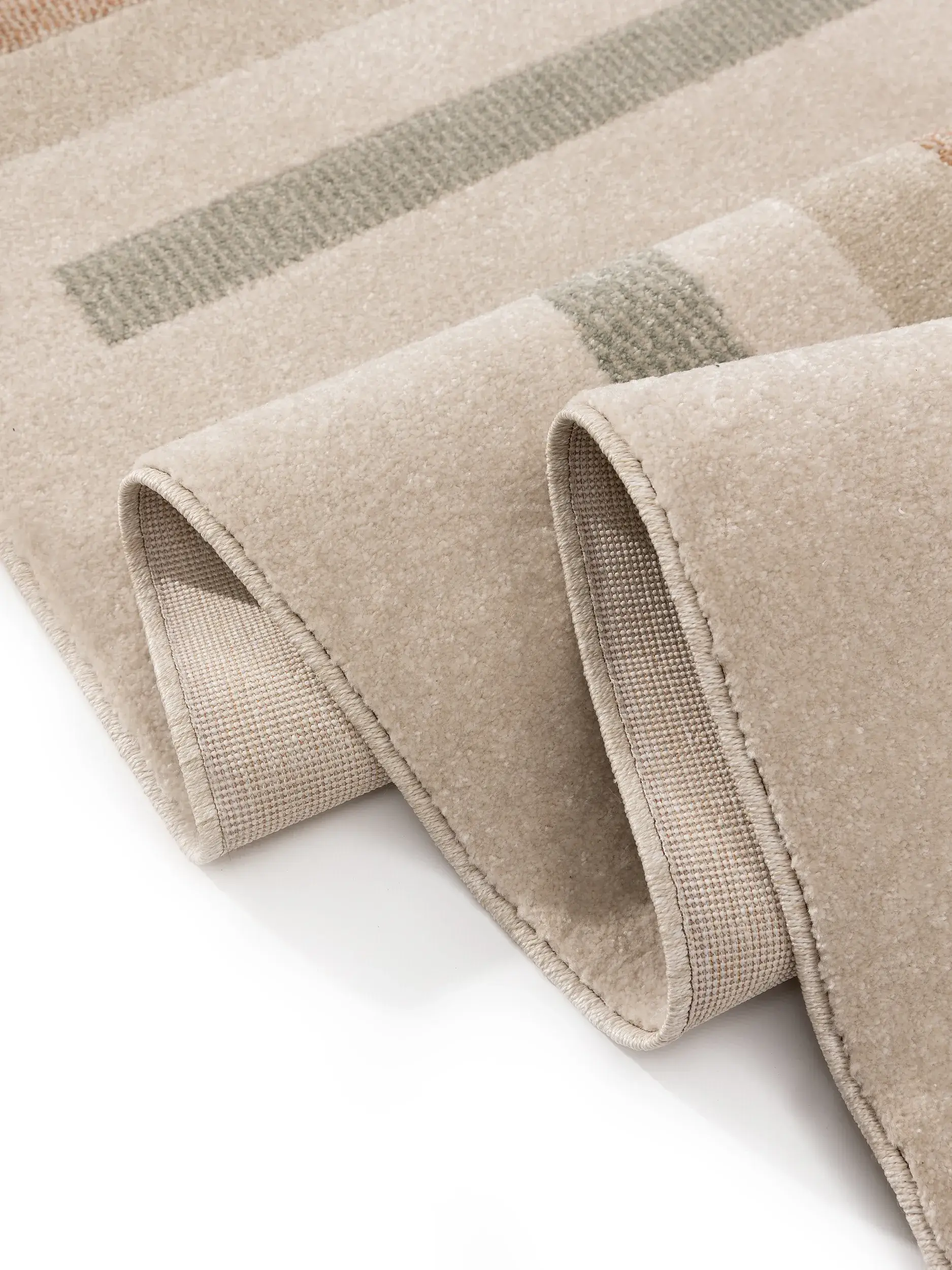 Teppich aus 100% Polypropylen in Multicolor mit 100% Polypropylen hohem Flor von benuta Pop