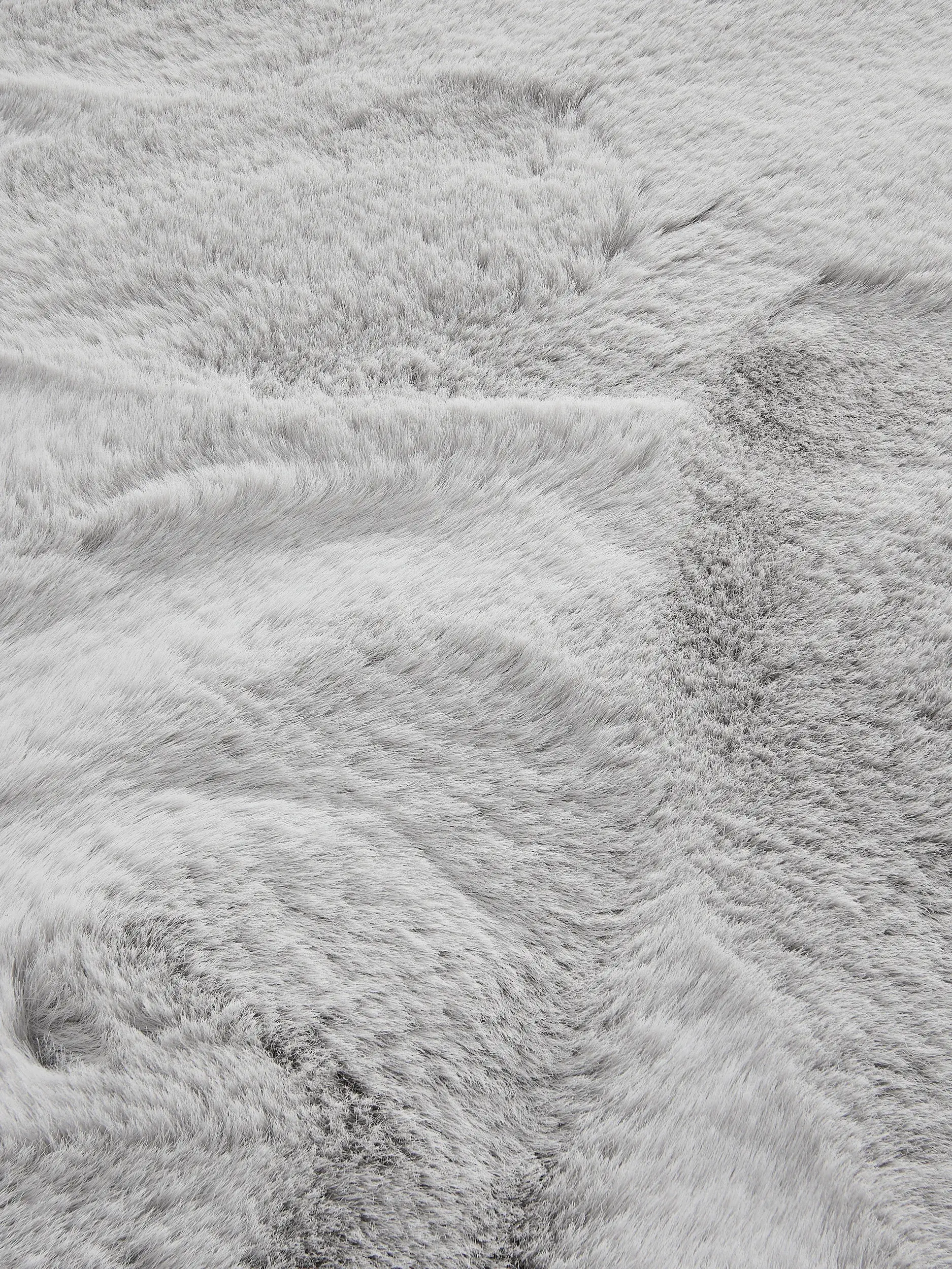 Tapis Dave en 100% Polyester en Gris de benuta nest