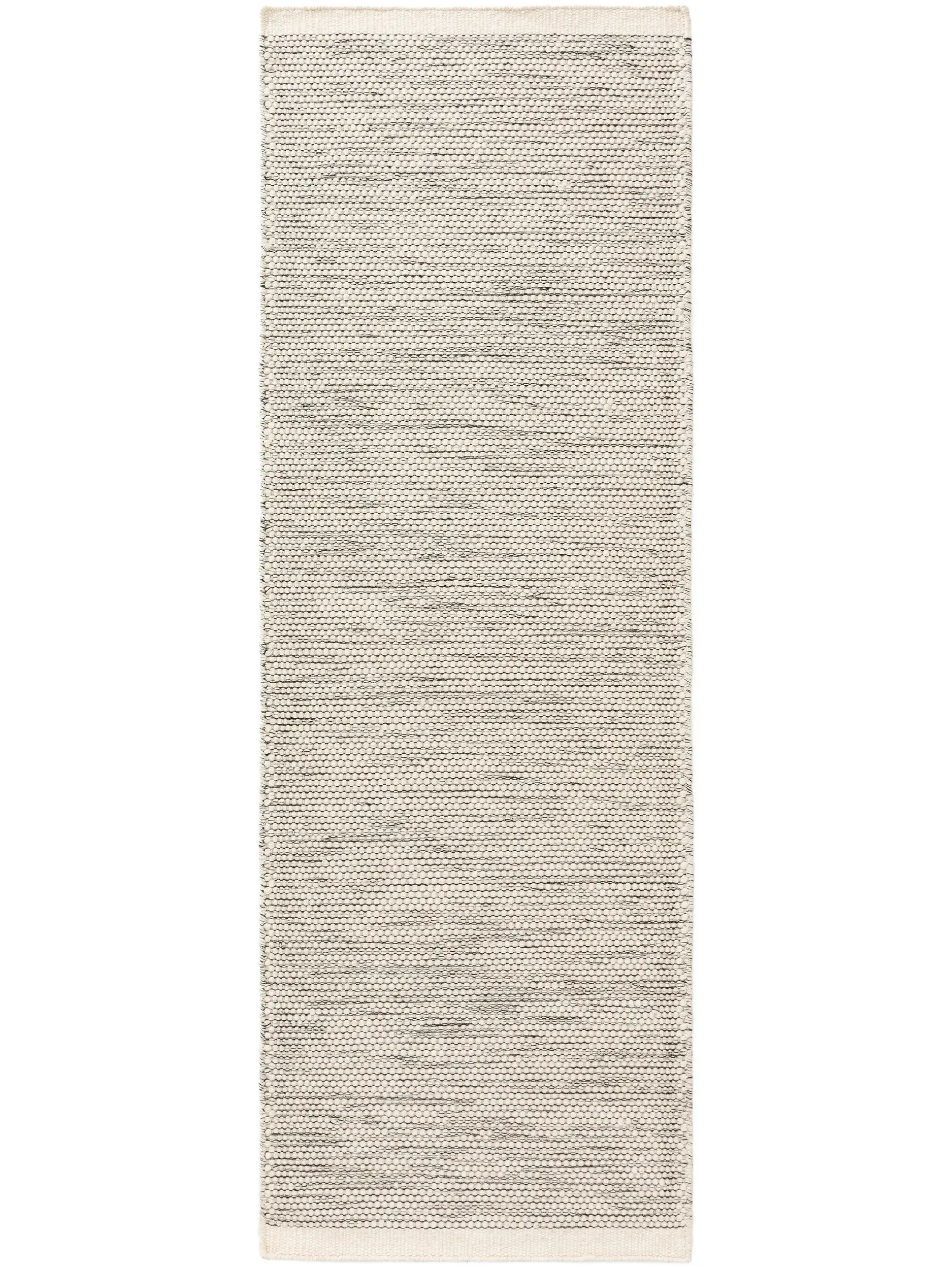 Rug made of 80% Wolle, 20% Baumwolle in Beige with a 80% Wolle, 20% Baumwolle high pile by benuta Pure
