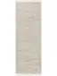 Wollteppich Läufer Rocco Beige/Schwarz