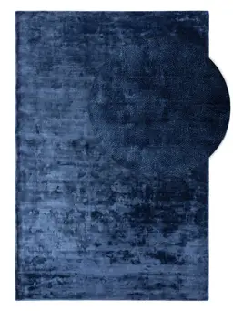 Alfombra viscosa Milian Azul