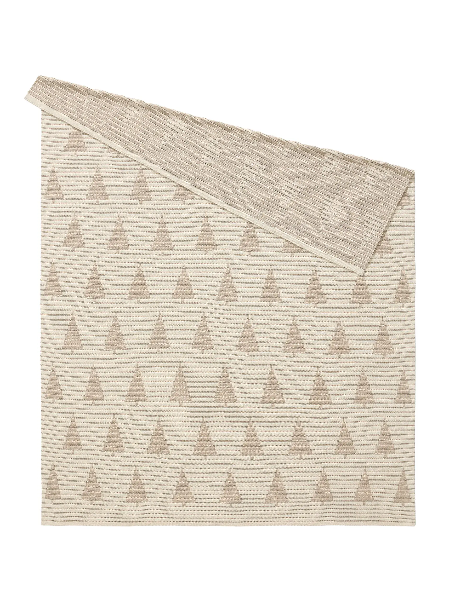Weihnachtsdecke Nordic Beige von benuta