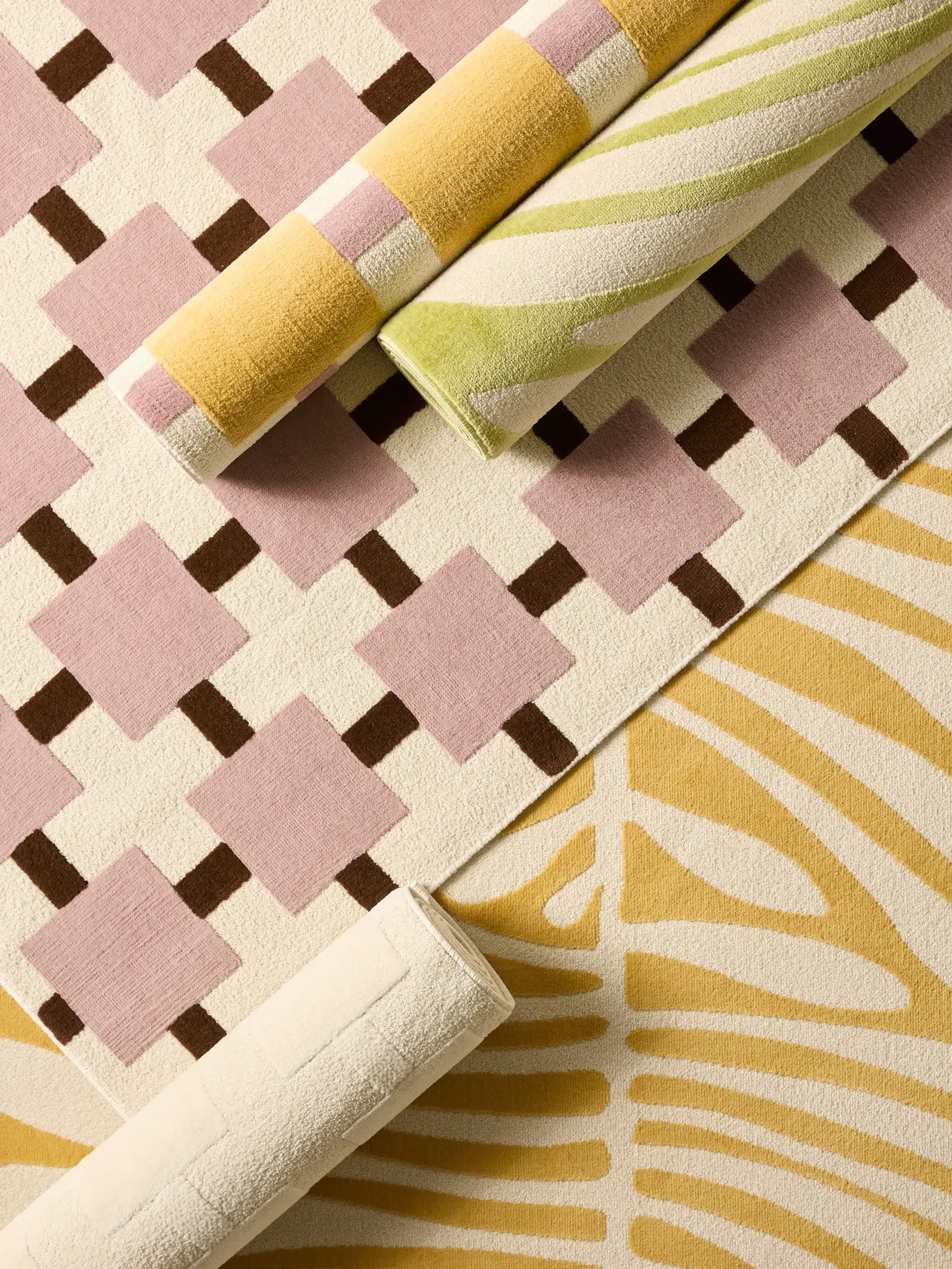 Rug Cini made of 66% Polypropylen, 34% Polyester in  by benuta Pop
