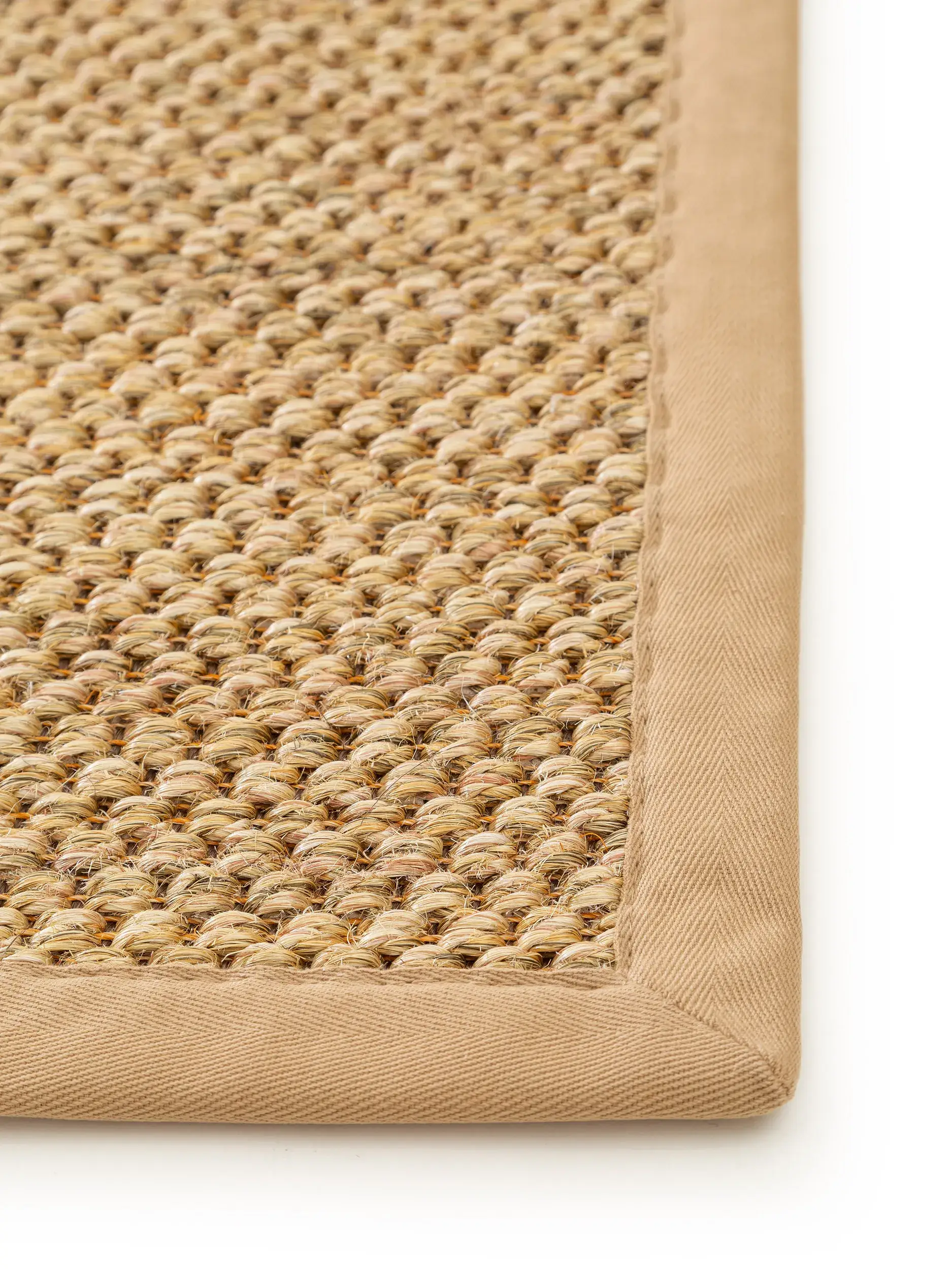 Fußmatte Greta Cream im Design Bordüre aus 100% Sisal von benuta Pure