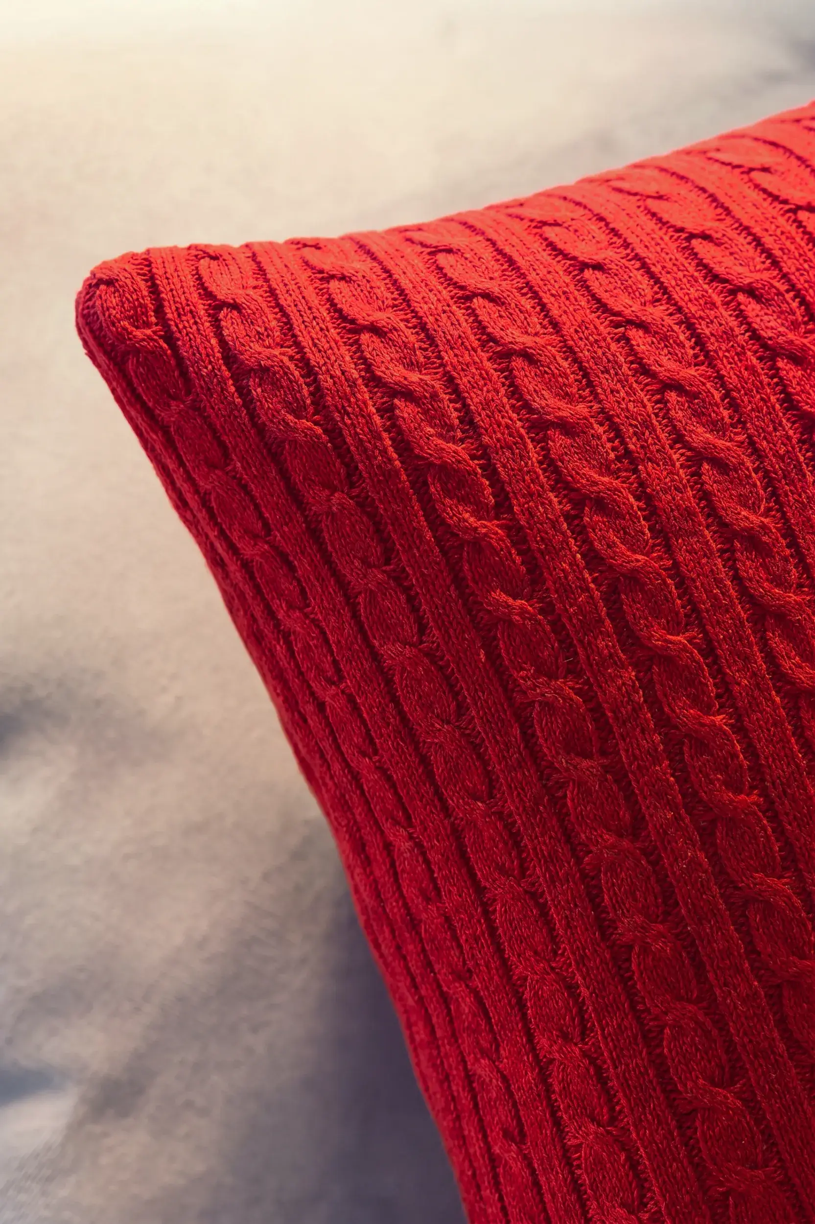 Kerstkussen Classic Rood van benuta