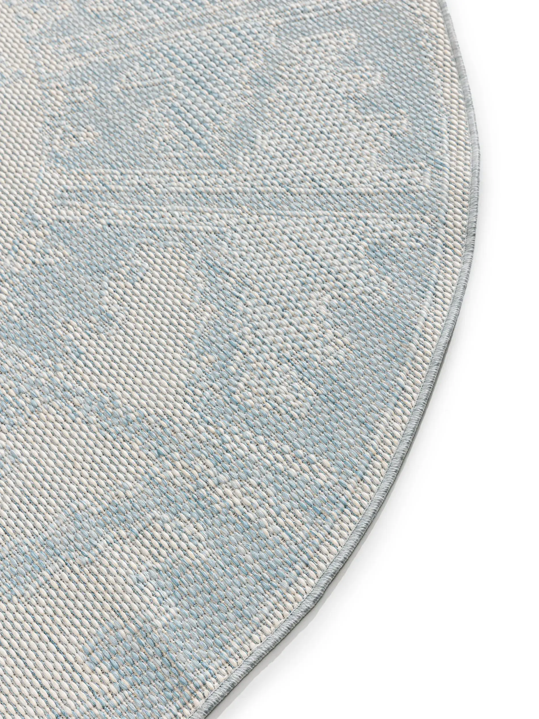 Rug made of 100% Polypropylen in Blue with a 100% Polypropylen high pile by benuta Nest