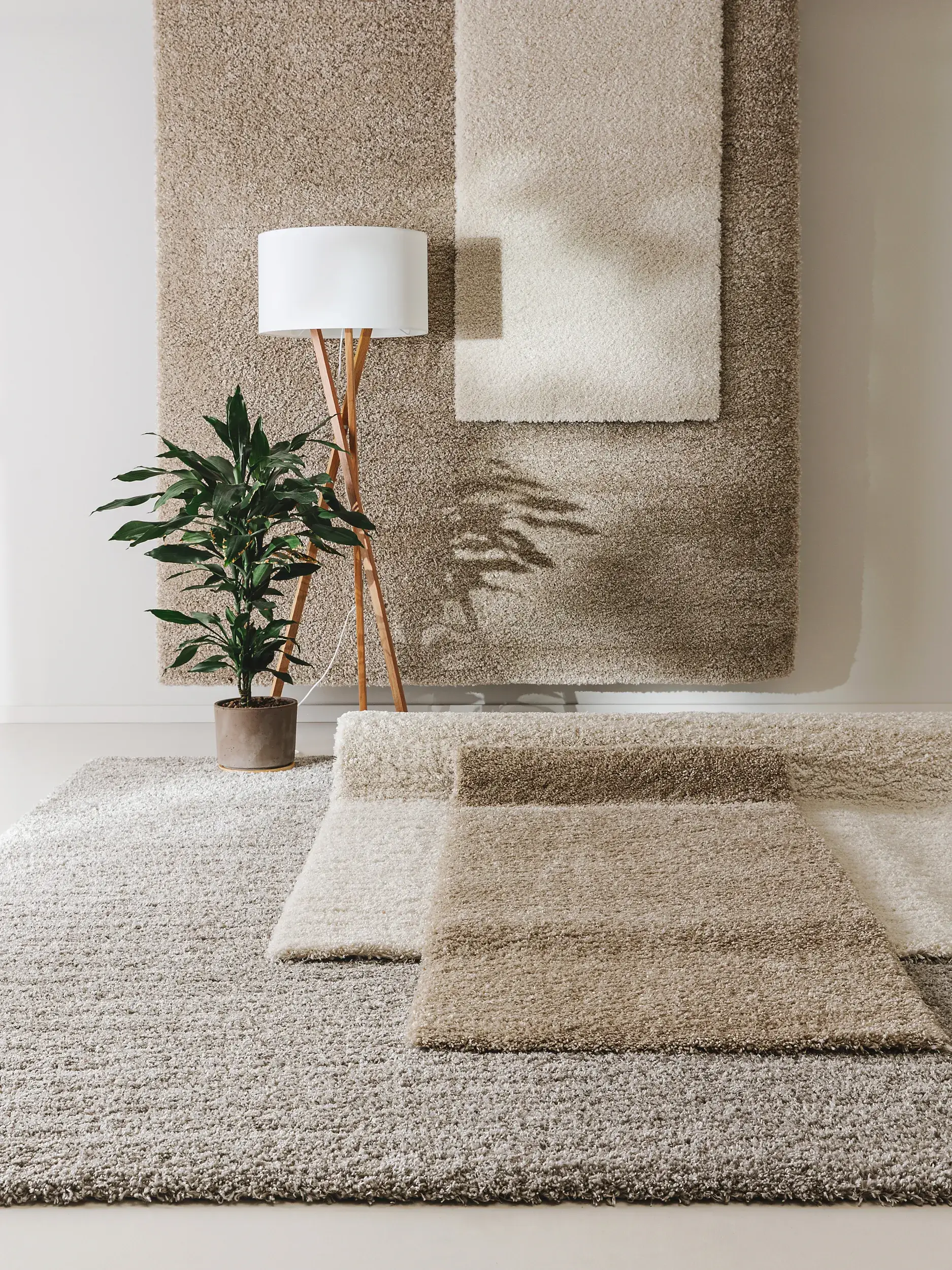 Rug Sera made of 100% Polypropylene in Beige by benuta Nest