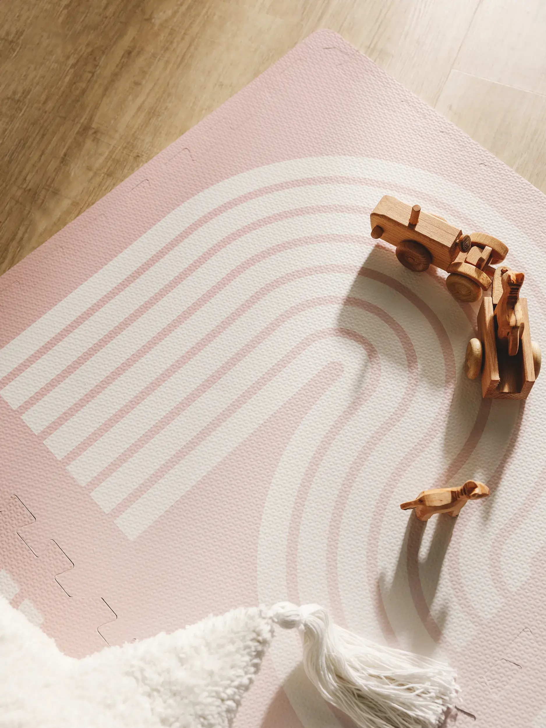 Spielmatte Archie Rosa im Design Kindermotive aus  von Lytte