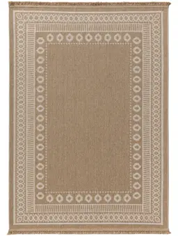Inom- och utomhusmatta Andora Creme/Beige