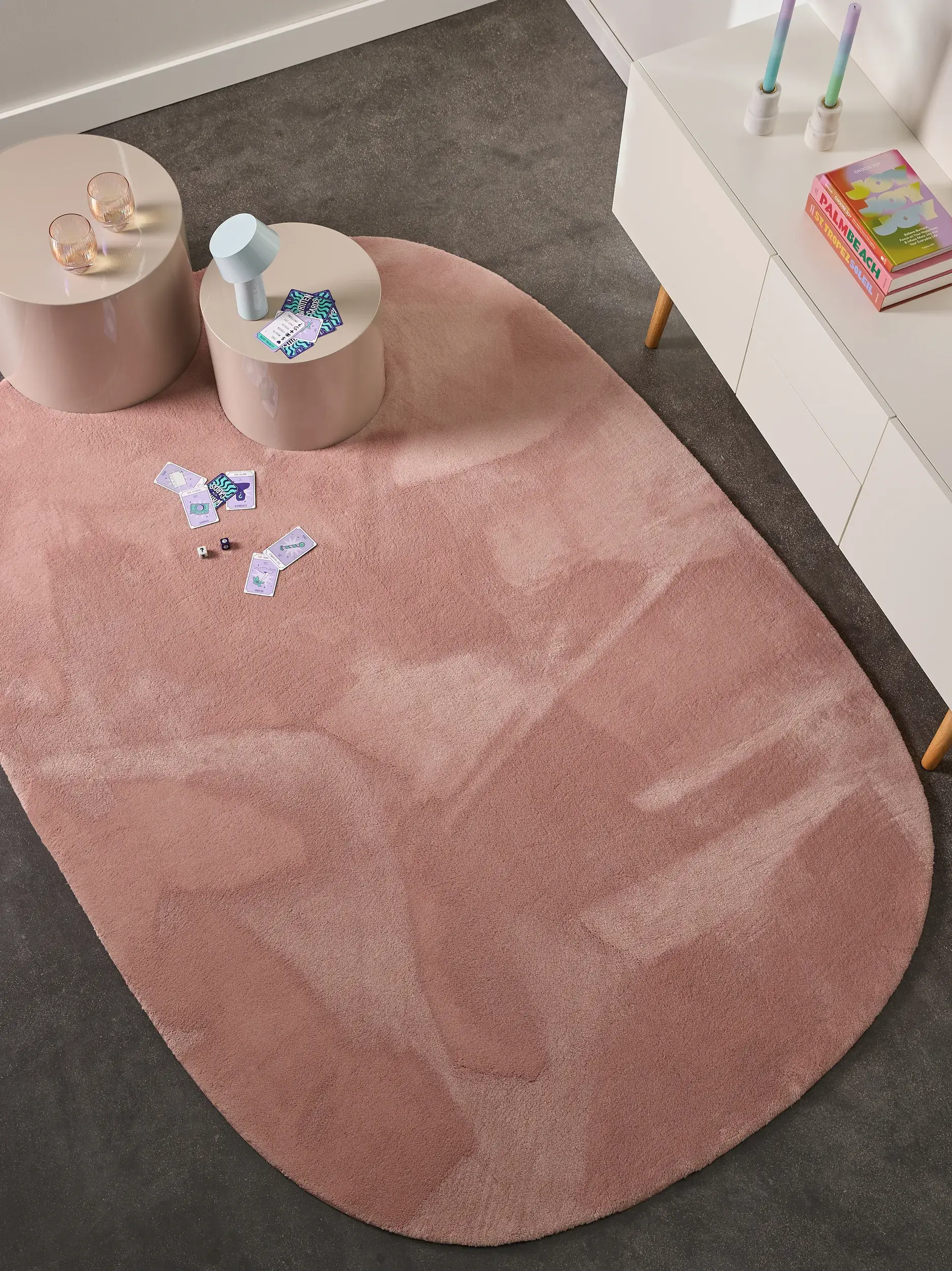 Koberec Yumi z 100% Polyester (recyklovaný PET) v  od benuta POP