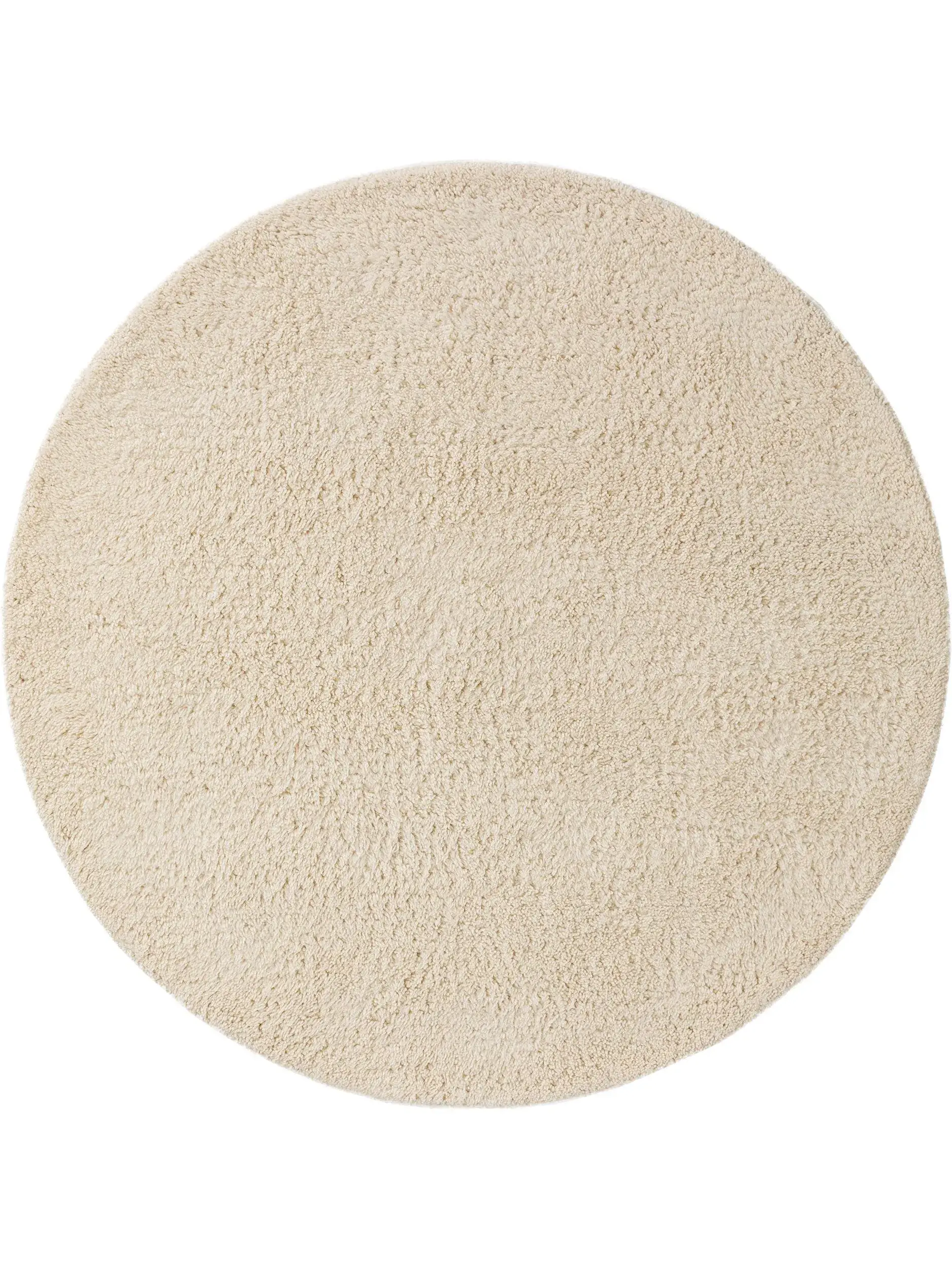 Tapete de 100% Wolle em Weiß com pelo de 100% Wolle de altura da benuta Pure