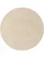 Wollteppich rund Berber Cream