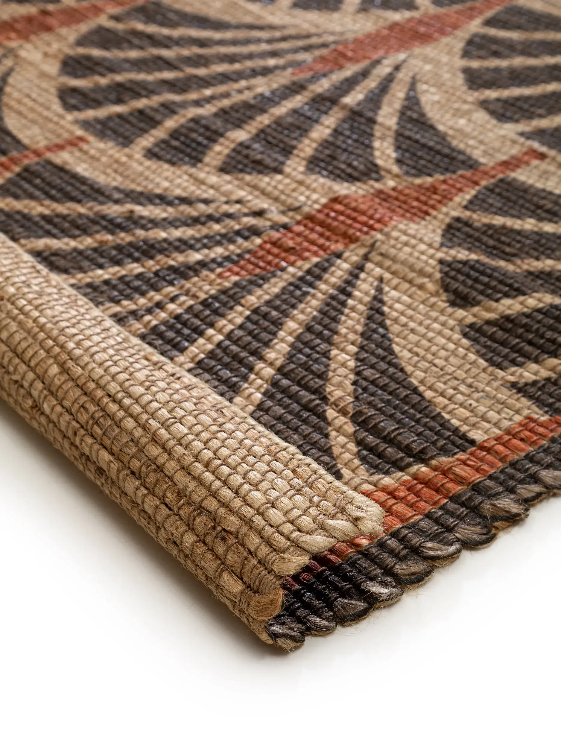 Teppich Baru aus 100% Jute in Braun von benuta Pure