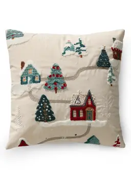 Kerstkussen Joyful Wit