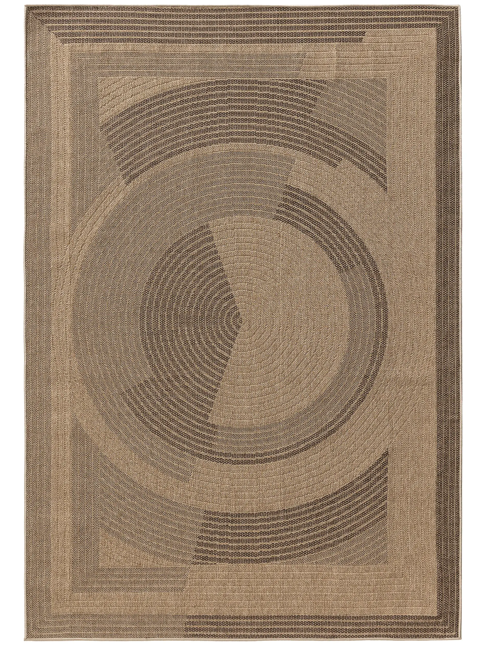 In- & Outdoor-Teppich Andora Beige/Braun von 