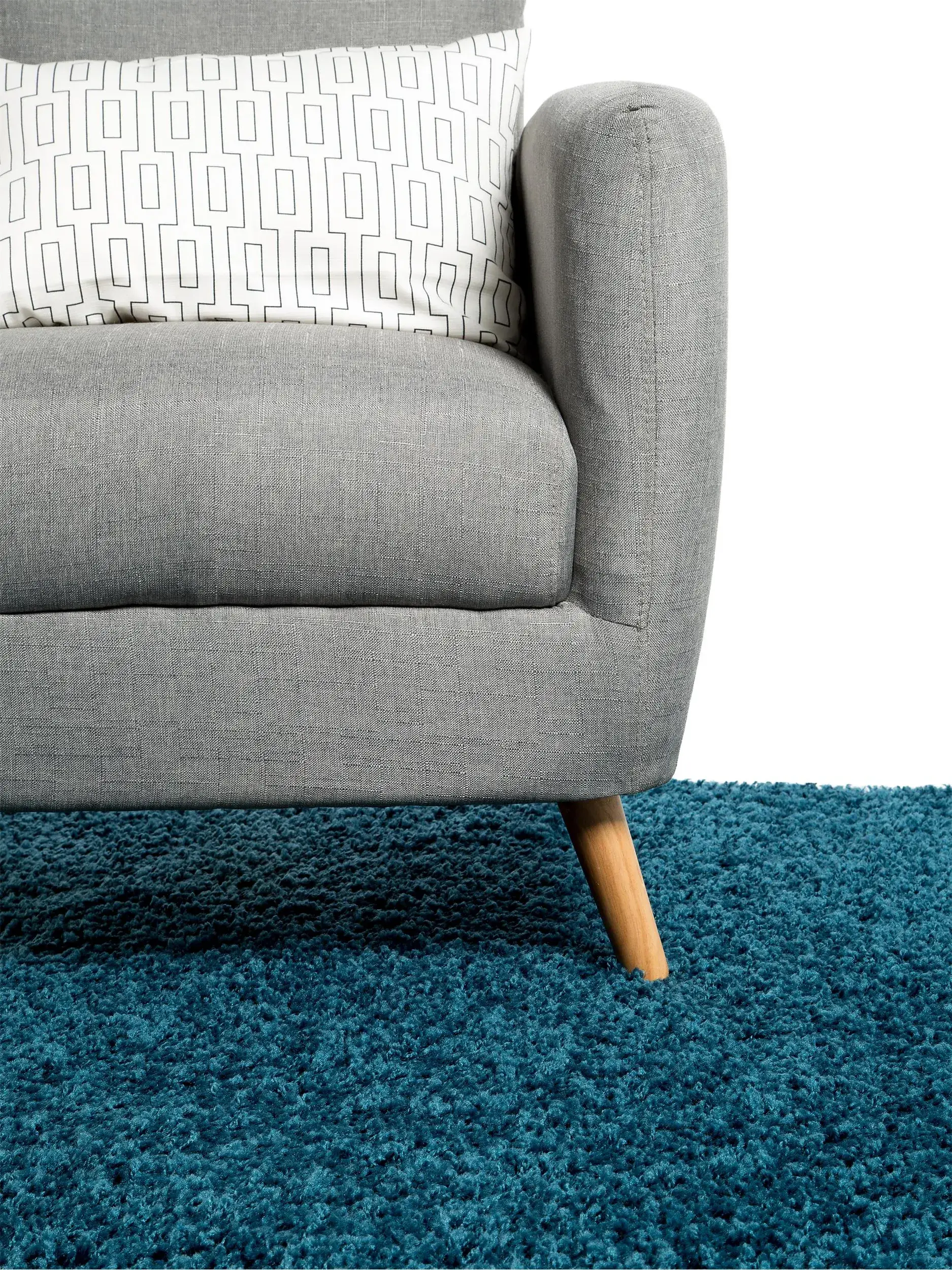 Tapis Swirls en 100% Polypropylène en Bleu de benuta