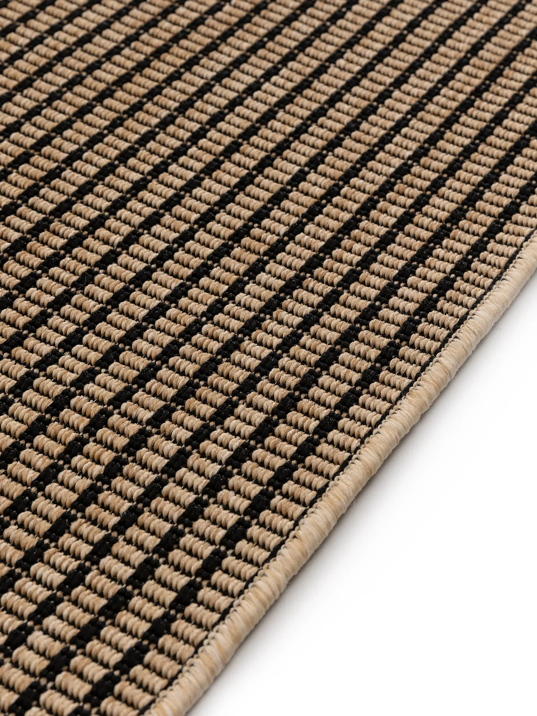 Teppich aus 100% Polypropylen in Beige mit 100% Polypropylen hohem Flor von benuta Nest