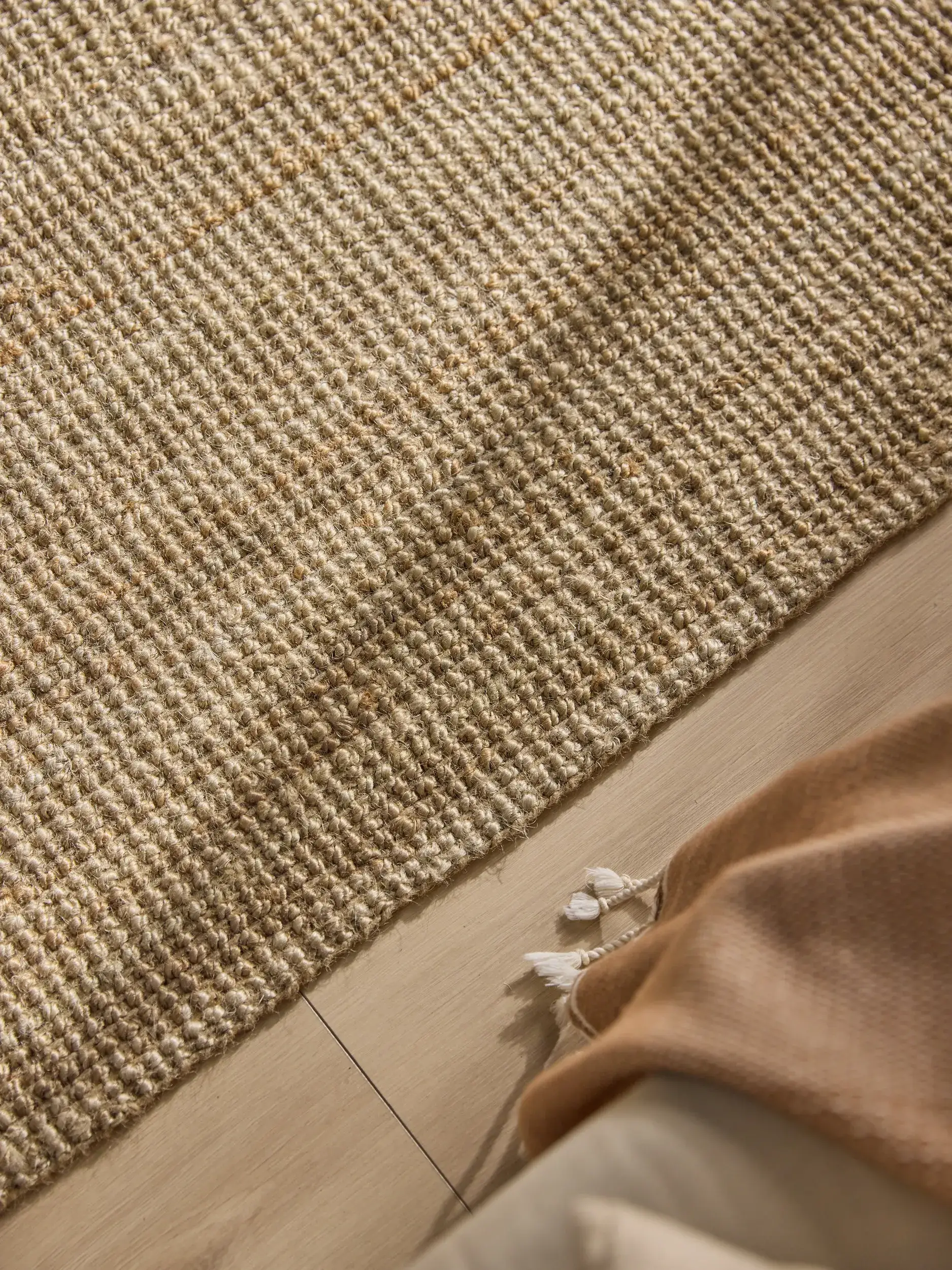 Tappeto Svea di 100% Juta in Marrone di benuta pure