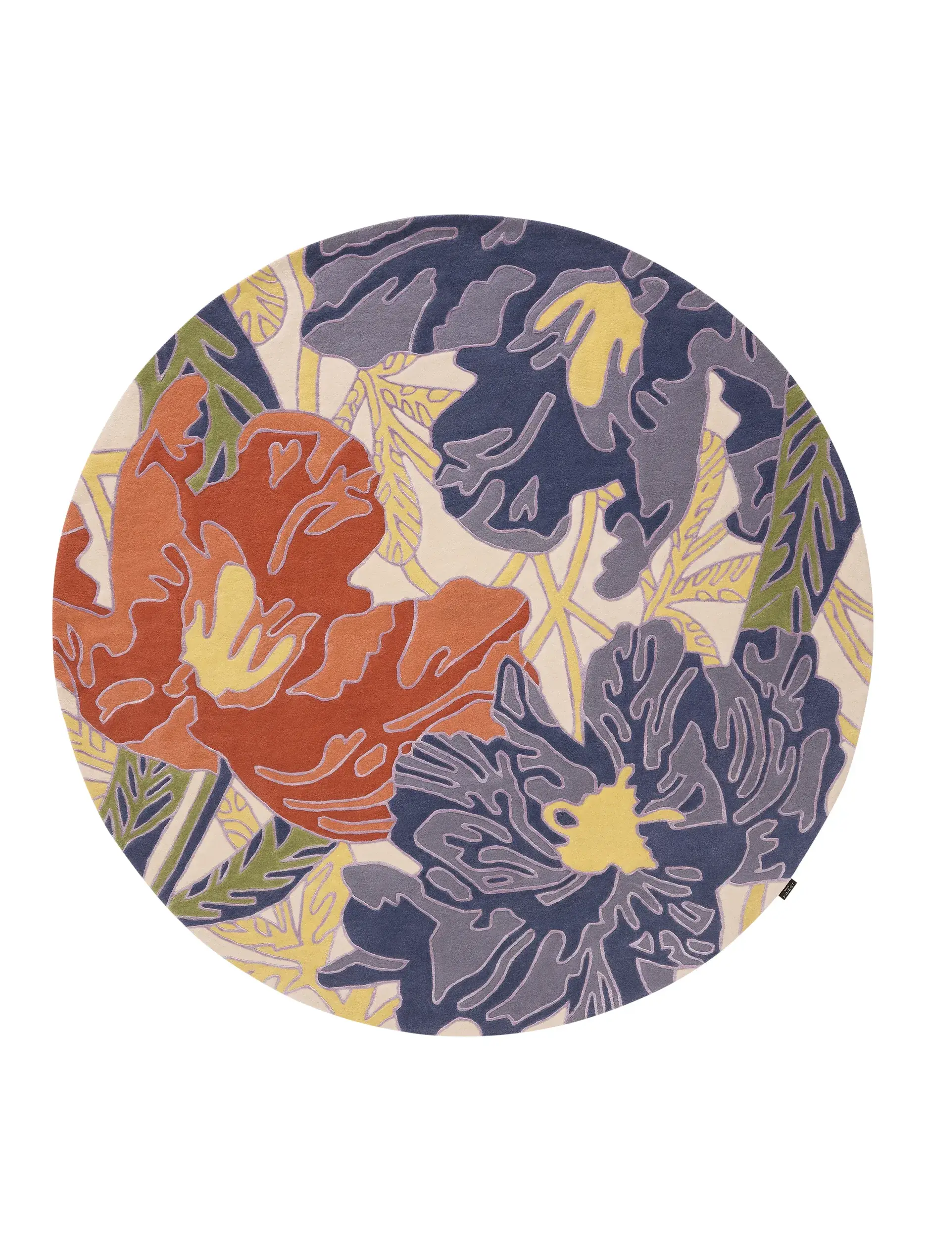 Teppich Narciso aus 80% Wolle, 20% Lyocell (TENCEL™) in  von benuta Finest