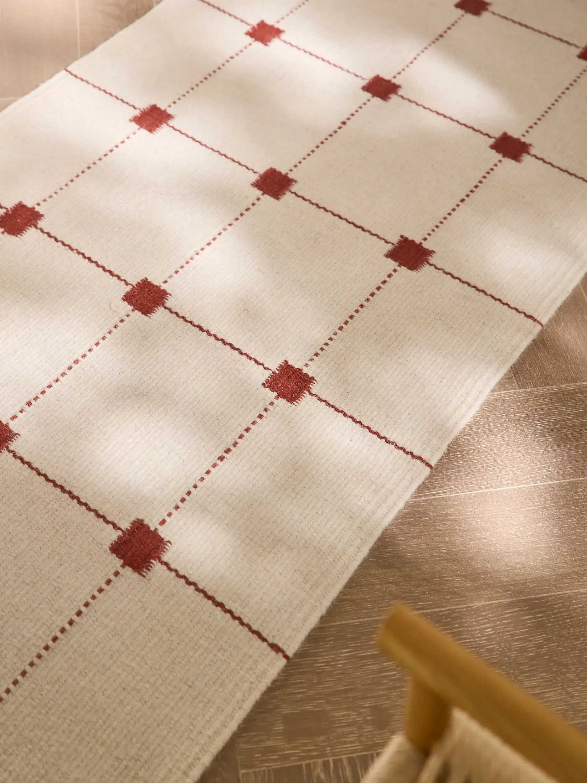 Teppich Grady aus 100% Wolle in Beige von benuta Pure
