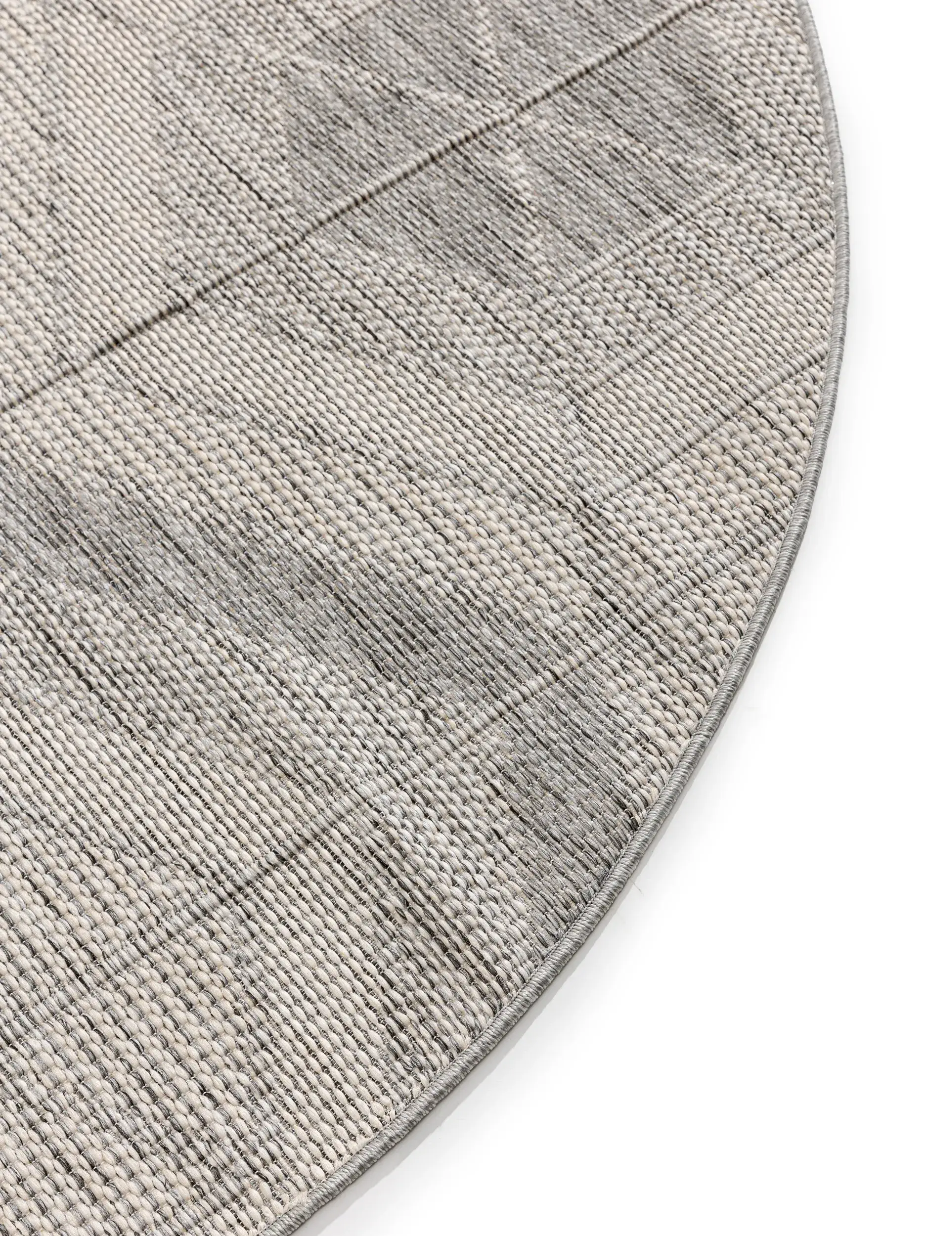 Rug made of 100% Polypropylen in Grey with a 100% Polypropylen high pile by benuta Nest