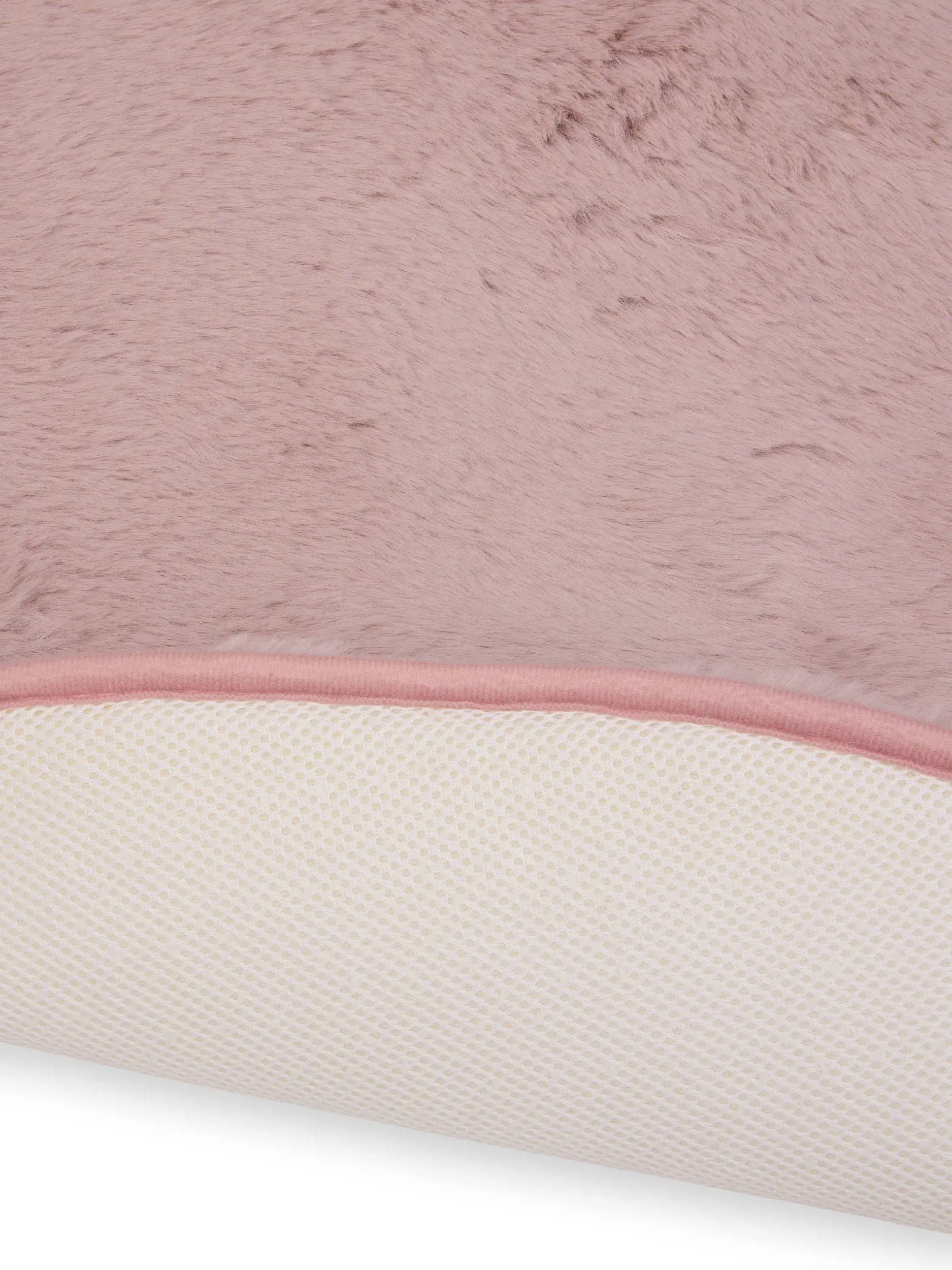 Teppich Dave aus 100% Polyester in Rosa von Lytte