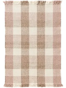 Tapis enfant Josy Crème/Rose