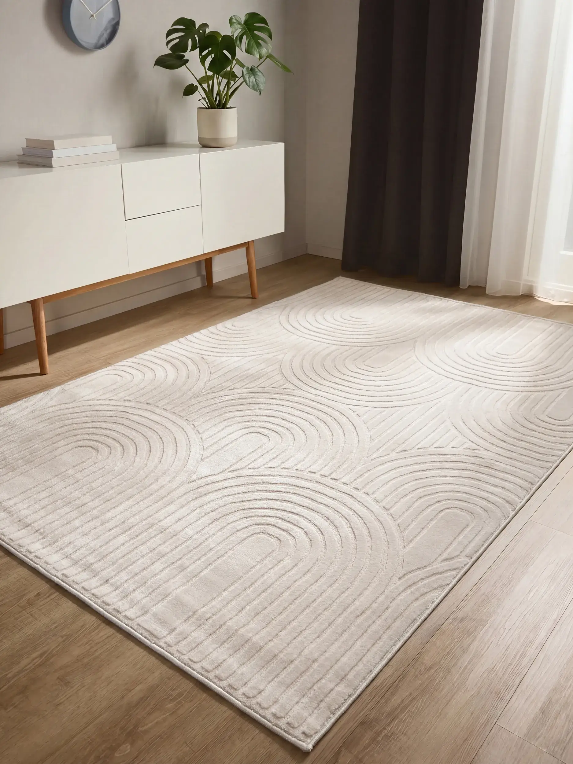 Vloerkleed Claire van 60% Polyester, 40% Polypropyleen in  van benuta Basic