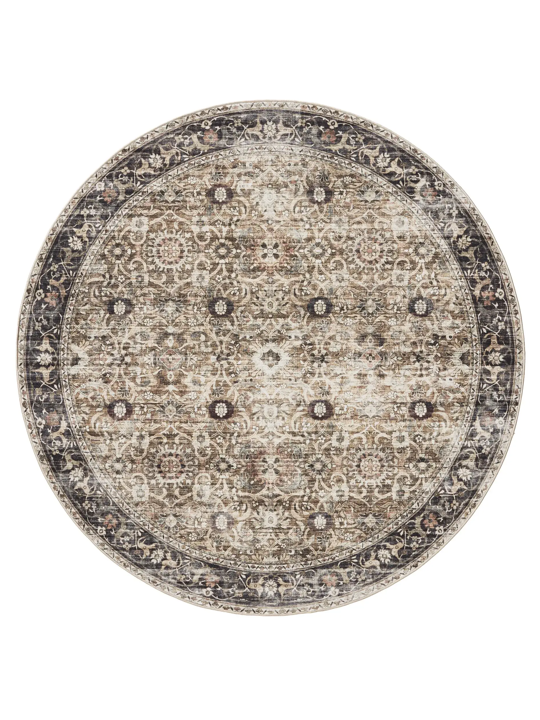 Rug made of 100% Polyester in Grey with a 100% Polyester high pile by benuta Basic