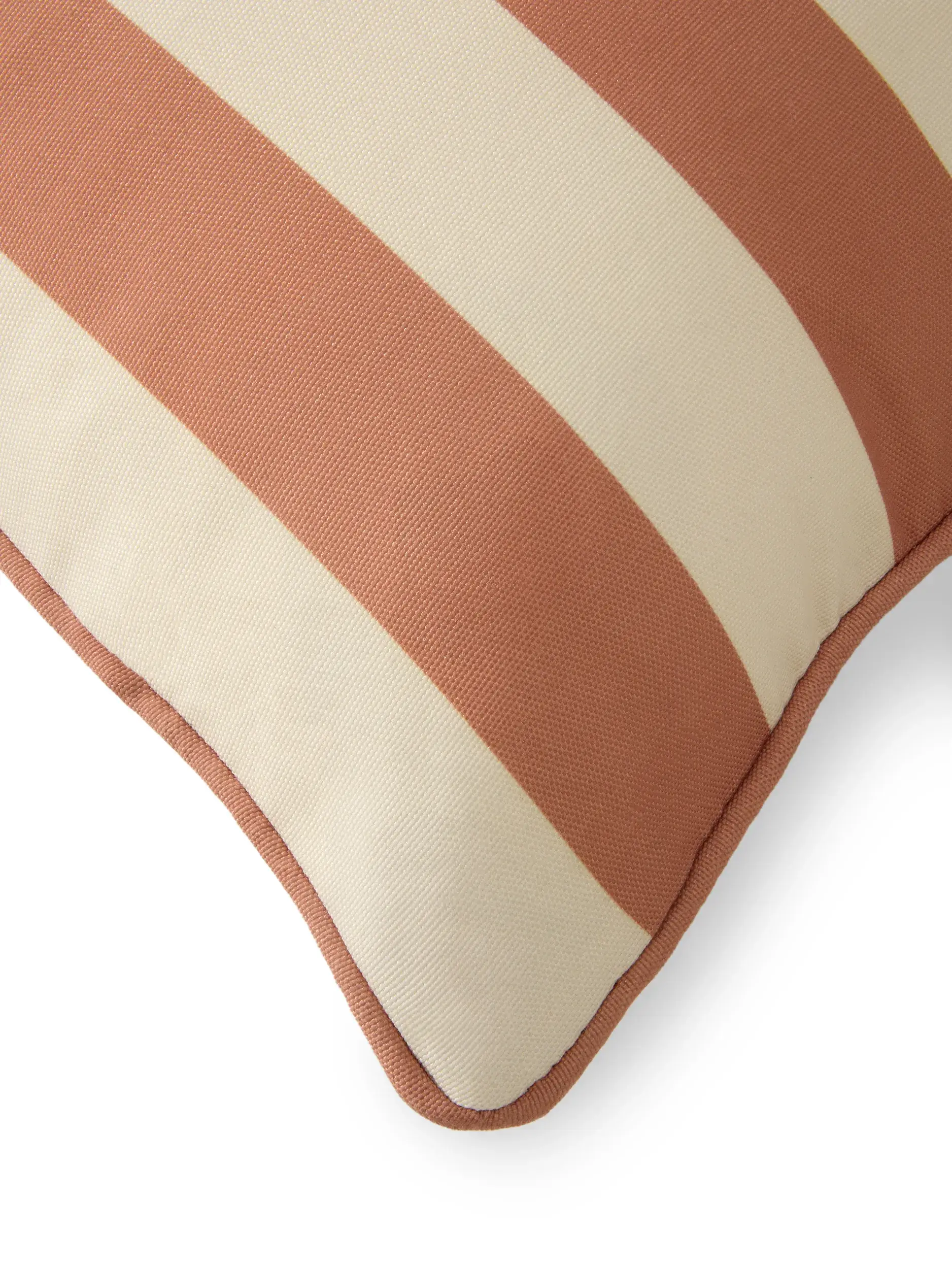 In- & Outdoor Cushion Reed Brown by benuta Nest
