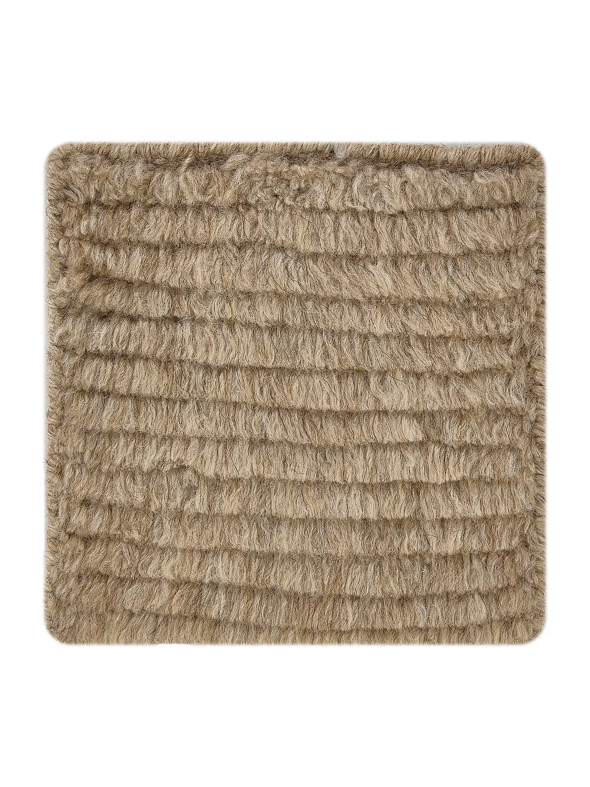 Rug Leon made of 90% Wool, 10% Cotton in Beige by benuta Finest
