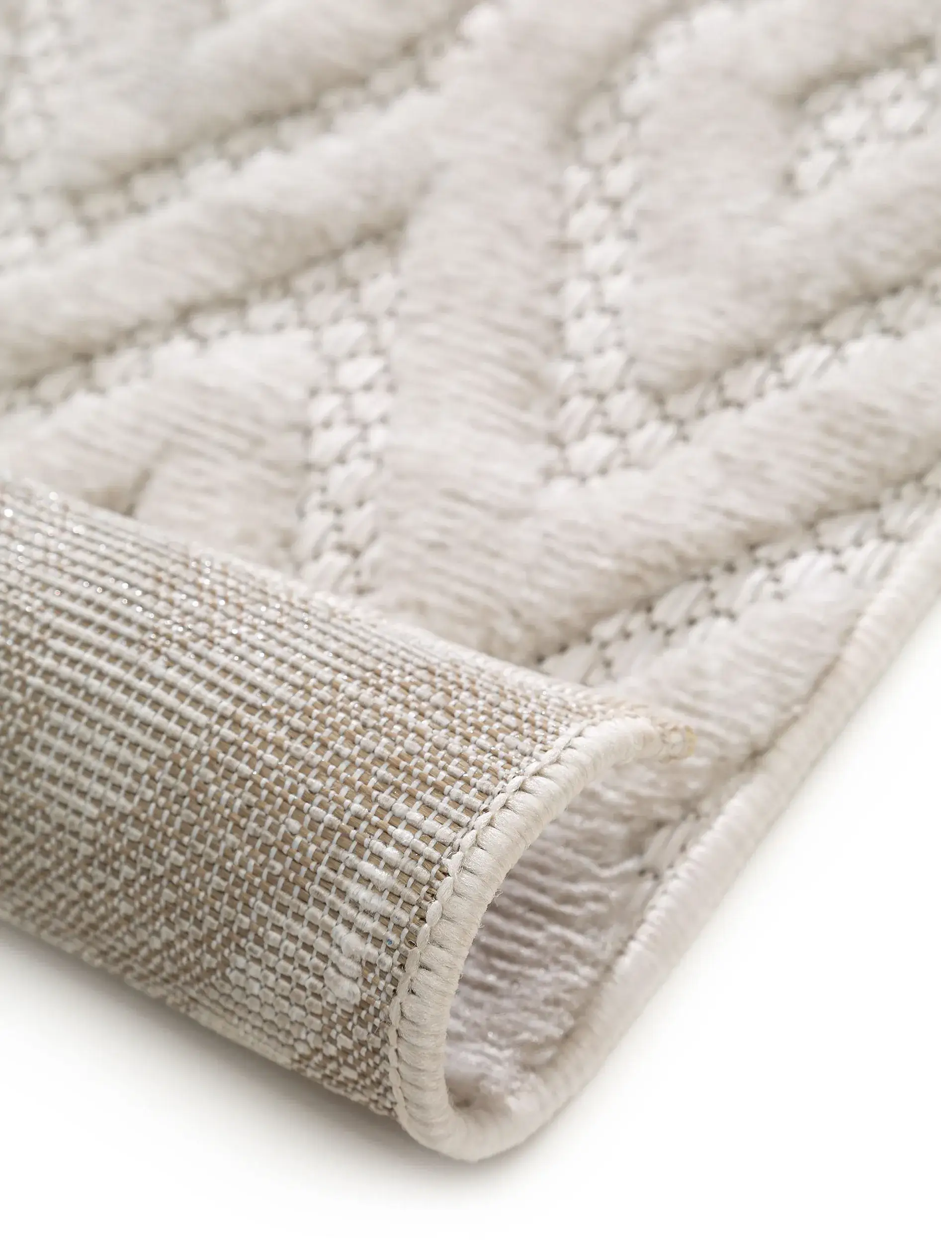 Teppich Bonte aus 100% Polypropylen in Beige von benuta