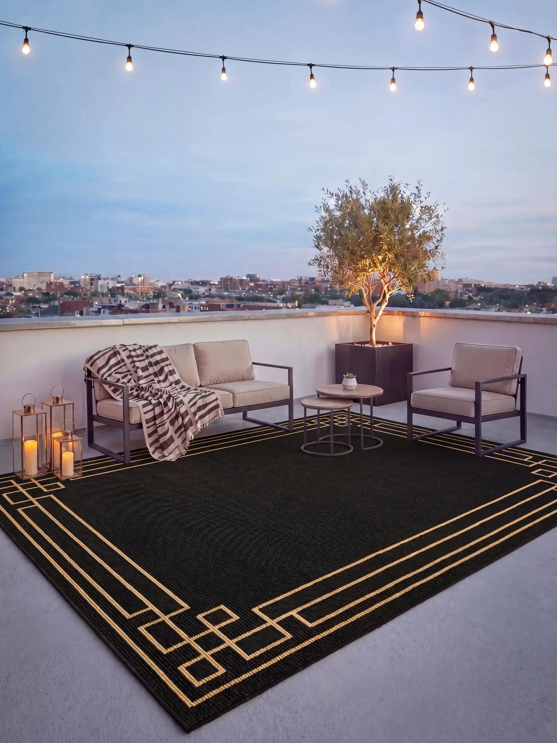 Teppich Gloria aus 100% Polypropylen in  von benuta Pop