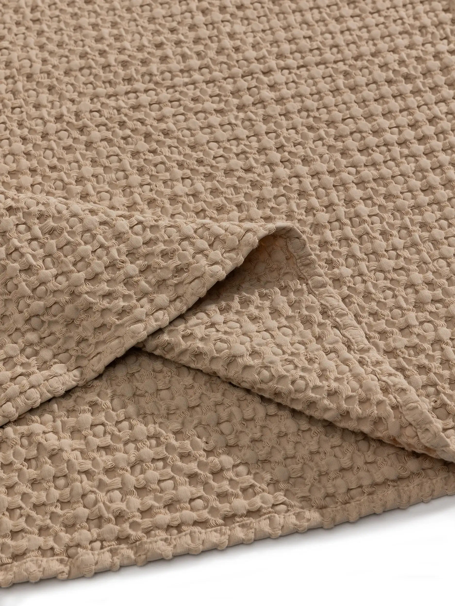 Baumwolldecke Cloe Beige im Design  aus  von benuta