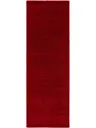 Tapis de couloir en laine Jamal Rouge