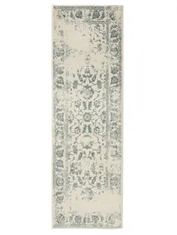 Vloerkleed Suki Crème/Mint