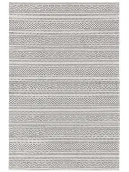 Alfombra de algodón Cooper Gris oscuro