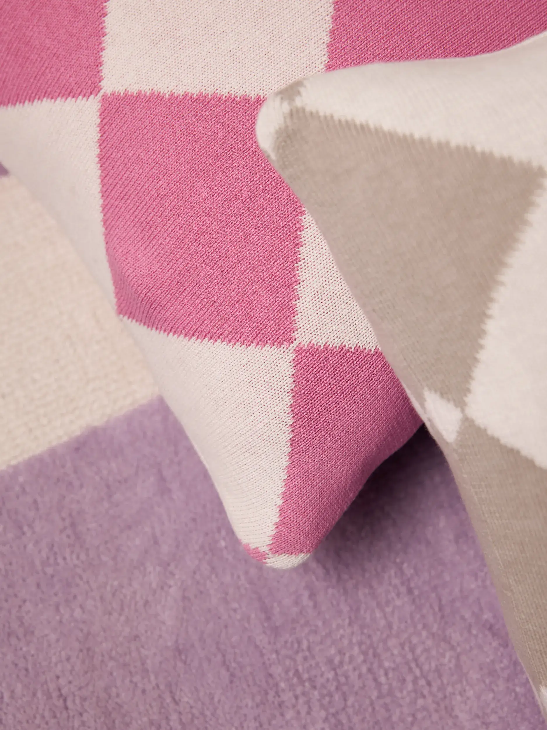 Weihnachtskissen Ally Pink von benuta