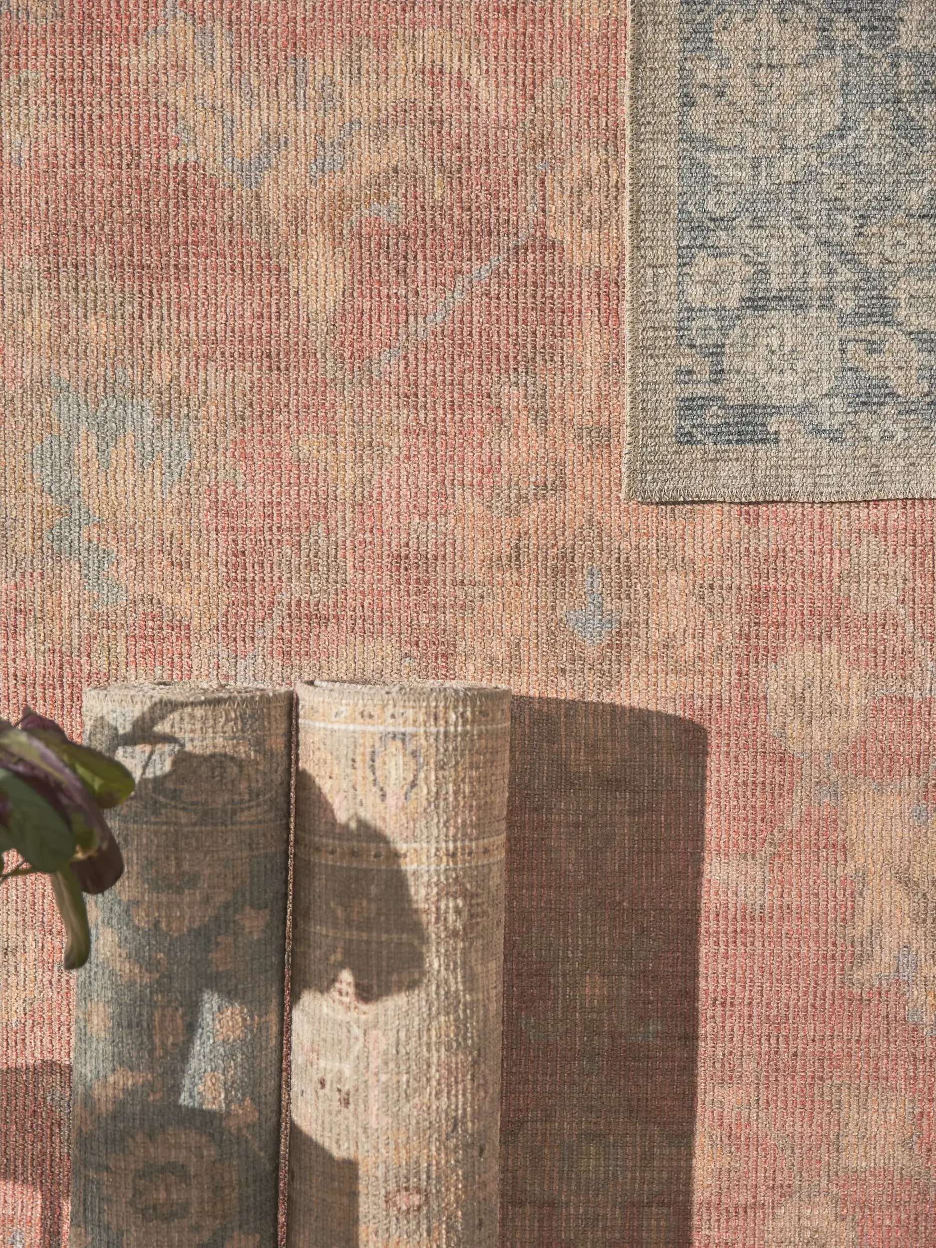 Rug made of 50% Polyester, 50% Polycotton in Grey with a 50% Polyester, 50% Polycotton high pile by benuta Nest