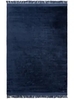 Viskoseteppich Pearl Blau