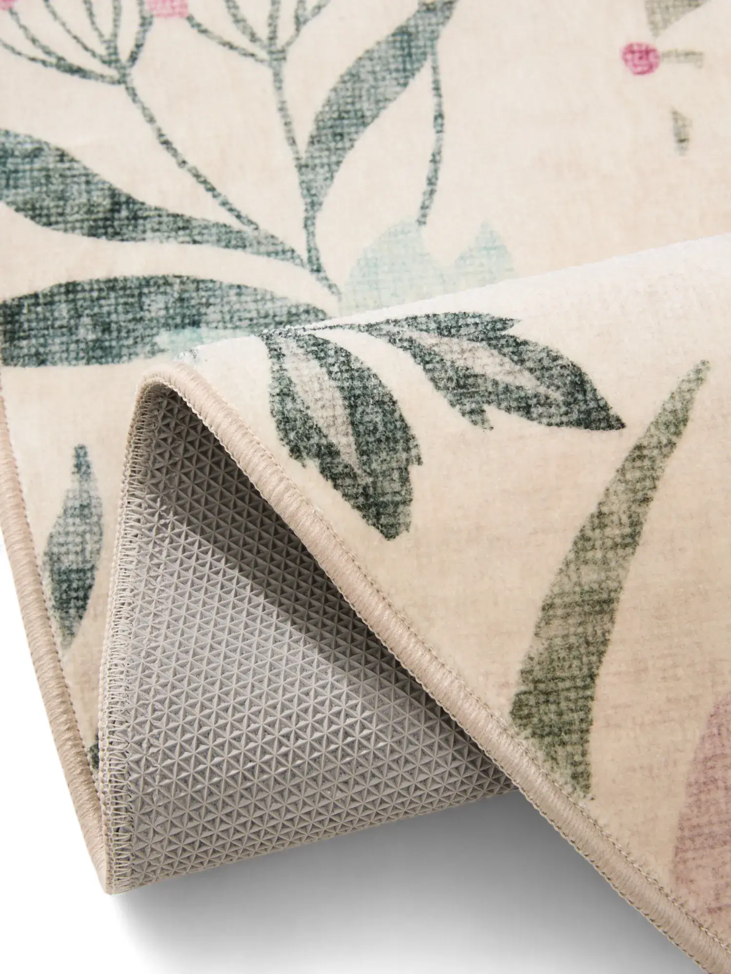 Teppich aus 100% Polyester in Multicolor mit 100% Polyester hohem Flor von benuta Nest